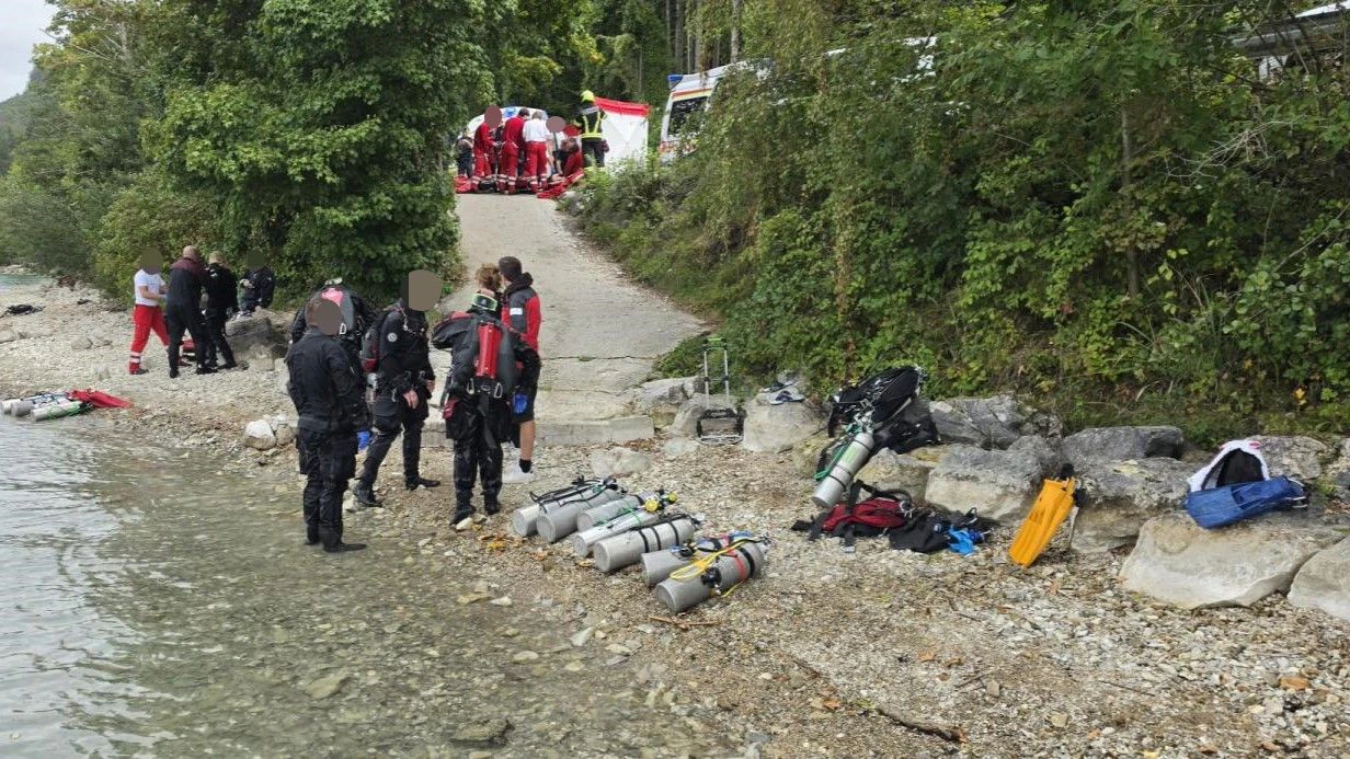 Der tödliche Unfall passierte beim Tauchplatz "Ofen".