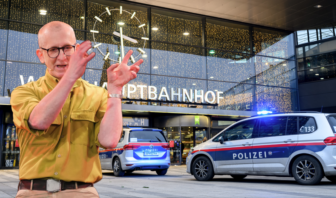 Im Fall Gunkl klickten am Wiener Hauptbahnhof die Handschellen.