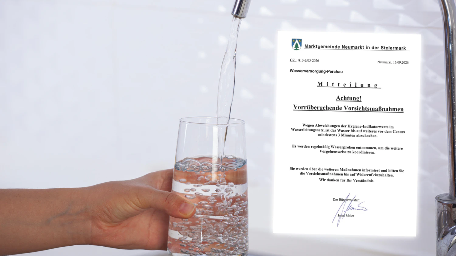 Heute.at - Nach Dürre ist Trinkwasser jetzt auch noch verunreinigt