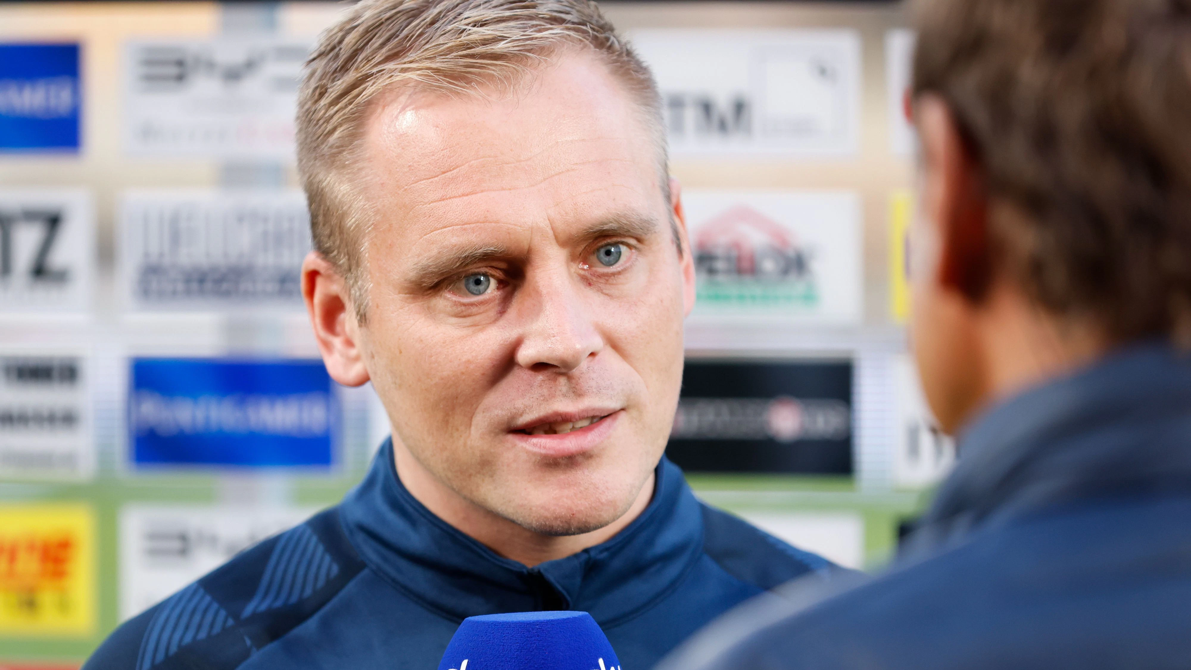 Rapid-Trainer Johannes Hoff Thorup. 