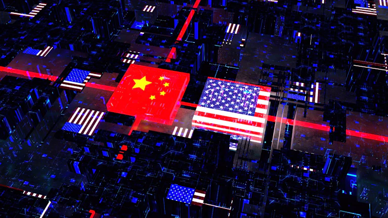 Experten warnen vor uneingeschränkter Weiterentwicklung von KI und sehen die Zukunft der Menschheit in Gefahr. Auf die Bremse zu treten hieße, die Führerschaft bei KI-Entwicklung an China abzugeben, entgegnen Politiker. Gibt es einen Ausweg aus der Zwickmühle?