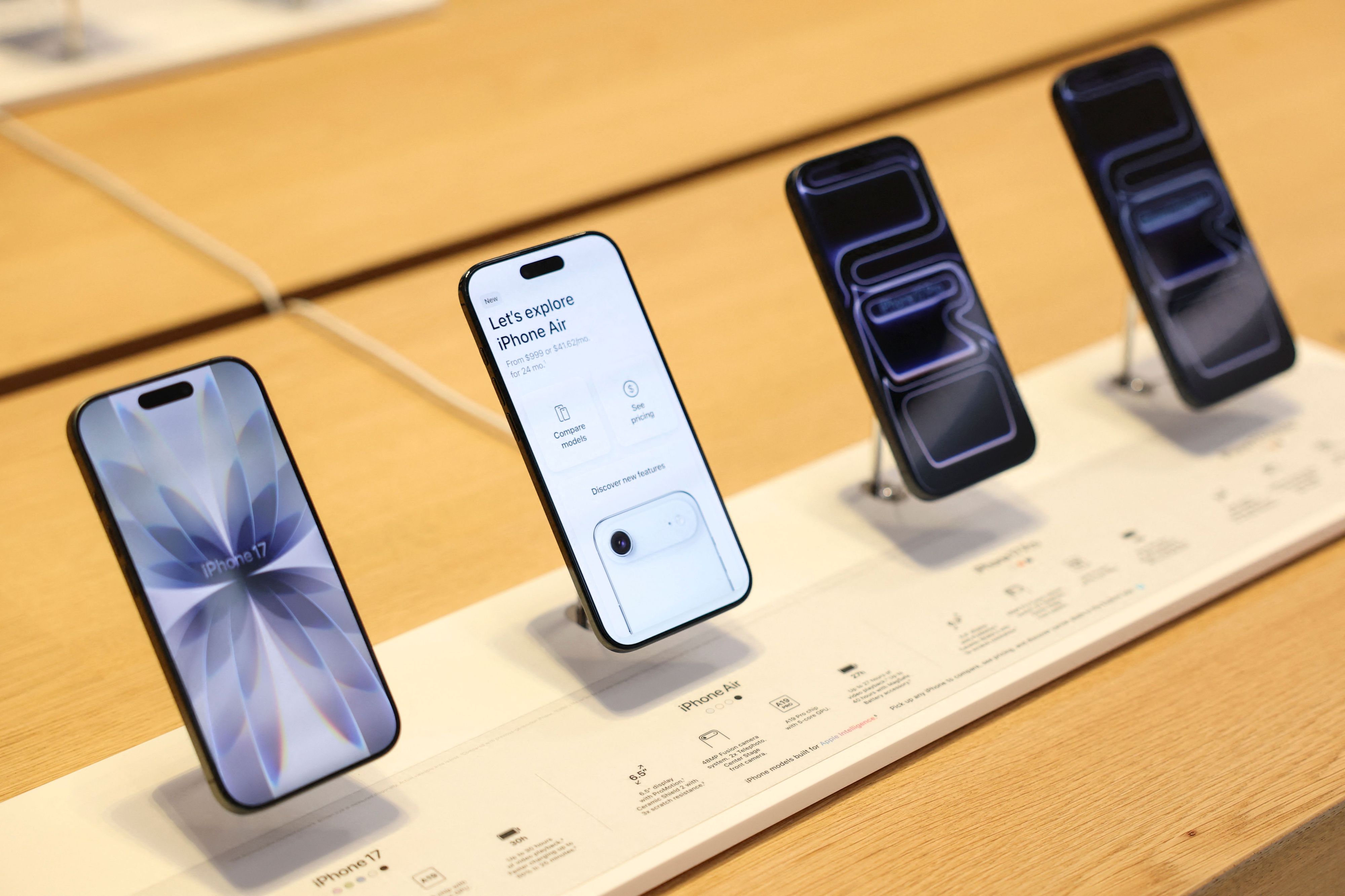 Die Frau bestellte sich ein iPhone 17 Pro zu einem Preis von 650 Euro.