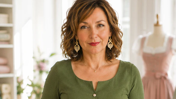 Irene Kral-Novak bezeichnet sich selbst nicht als Designerin, sondern als Dirndlflüsterin.