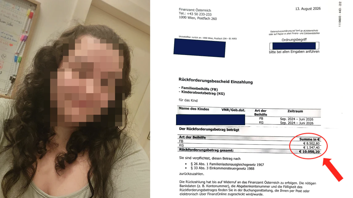 Marlene T. (26) soll über 10.000 Euro zurückzahlen.