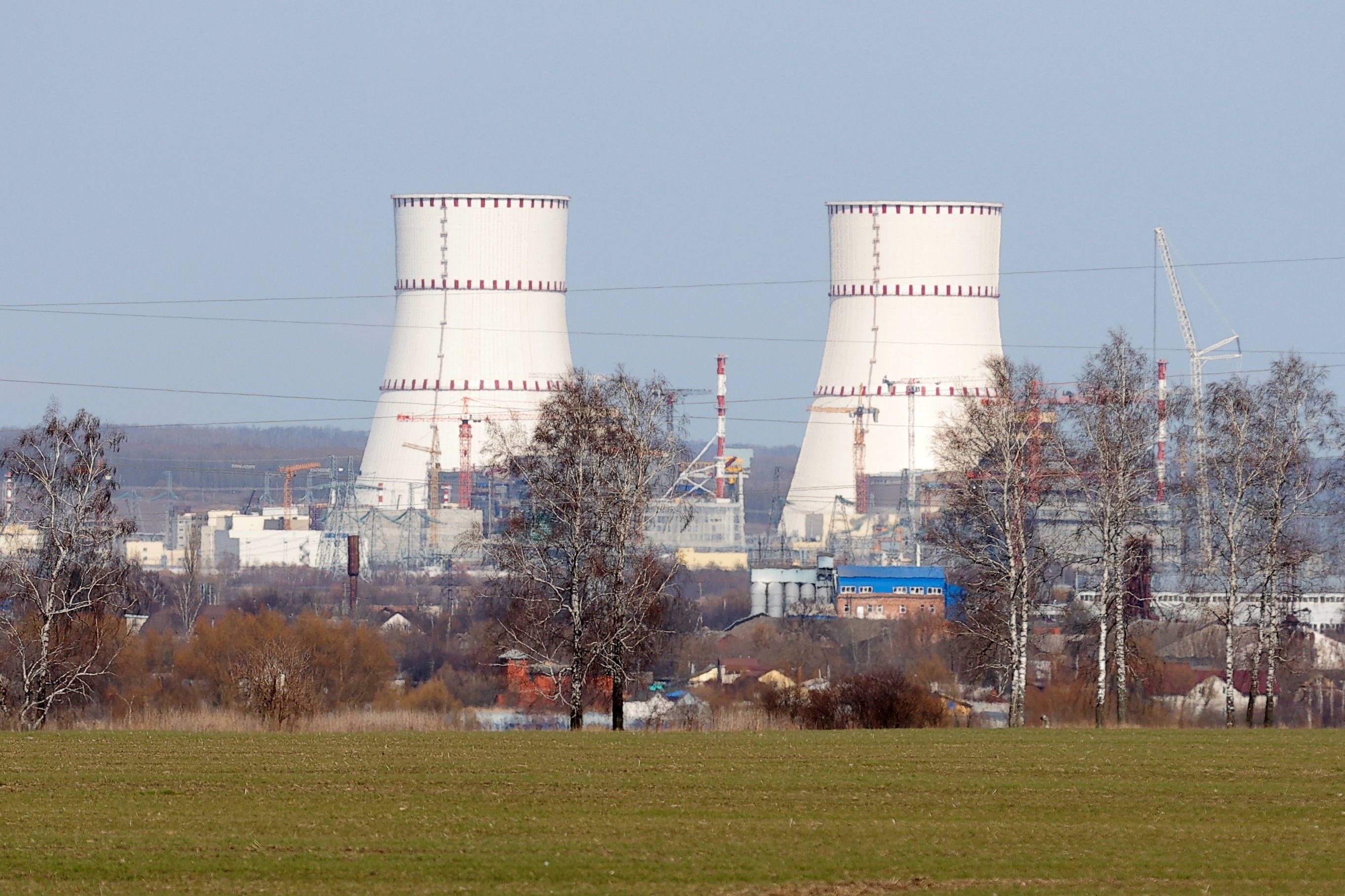 Das russische Atomkraftwerk in Kursk wurde von einer Drohne getroffen.