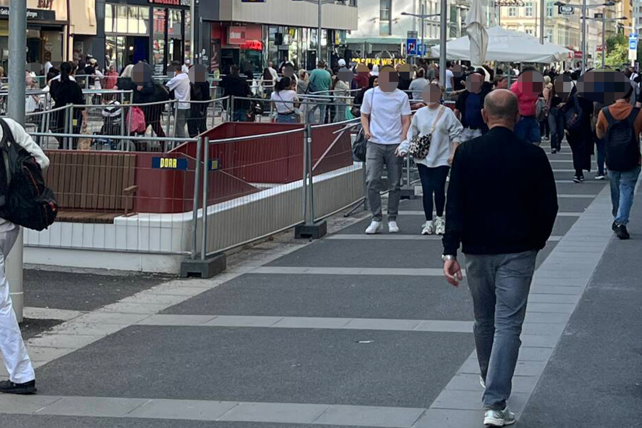 Am Freitagnachmittag kam es zum Einsatz der Wiener Polizei.