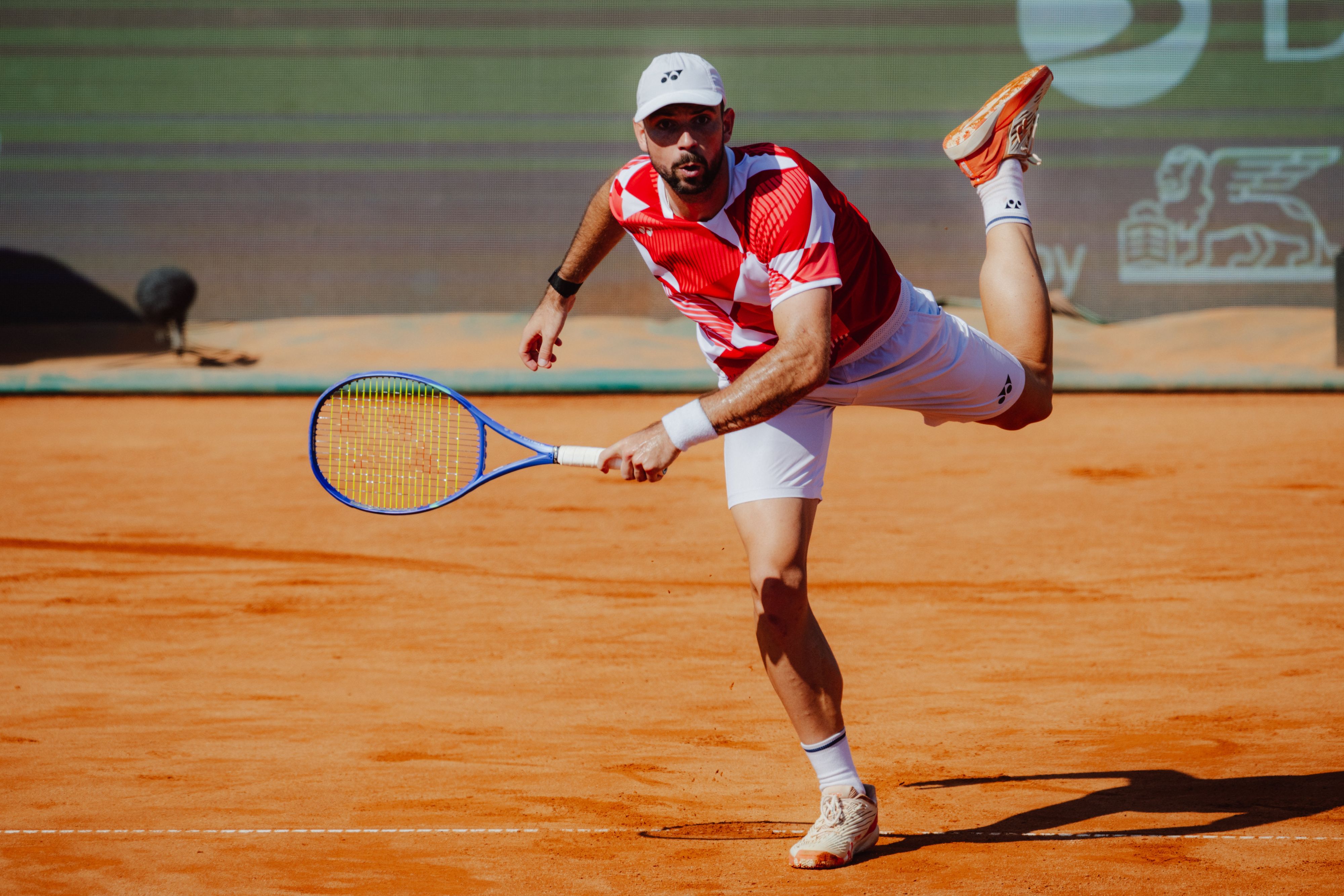 Tennis-Star Jurij Rodionov. 