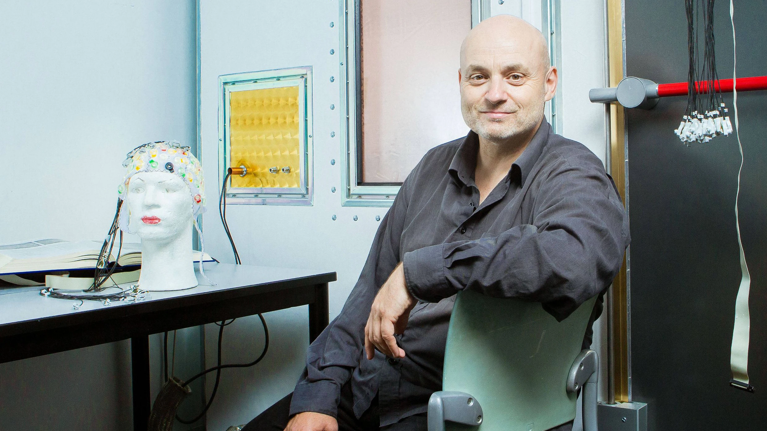 Porträt von Michel Desmurget, Forscher und Spezialist für kognitive Neurowissenschaften am Zentrum für kognitive Neurowissenschaften in Lyon, 2019
