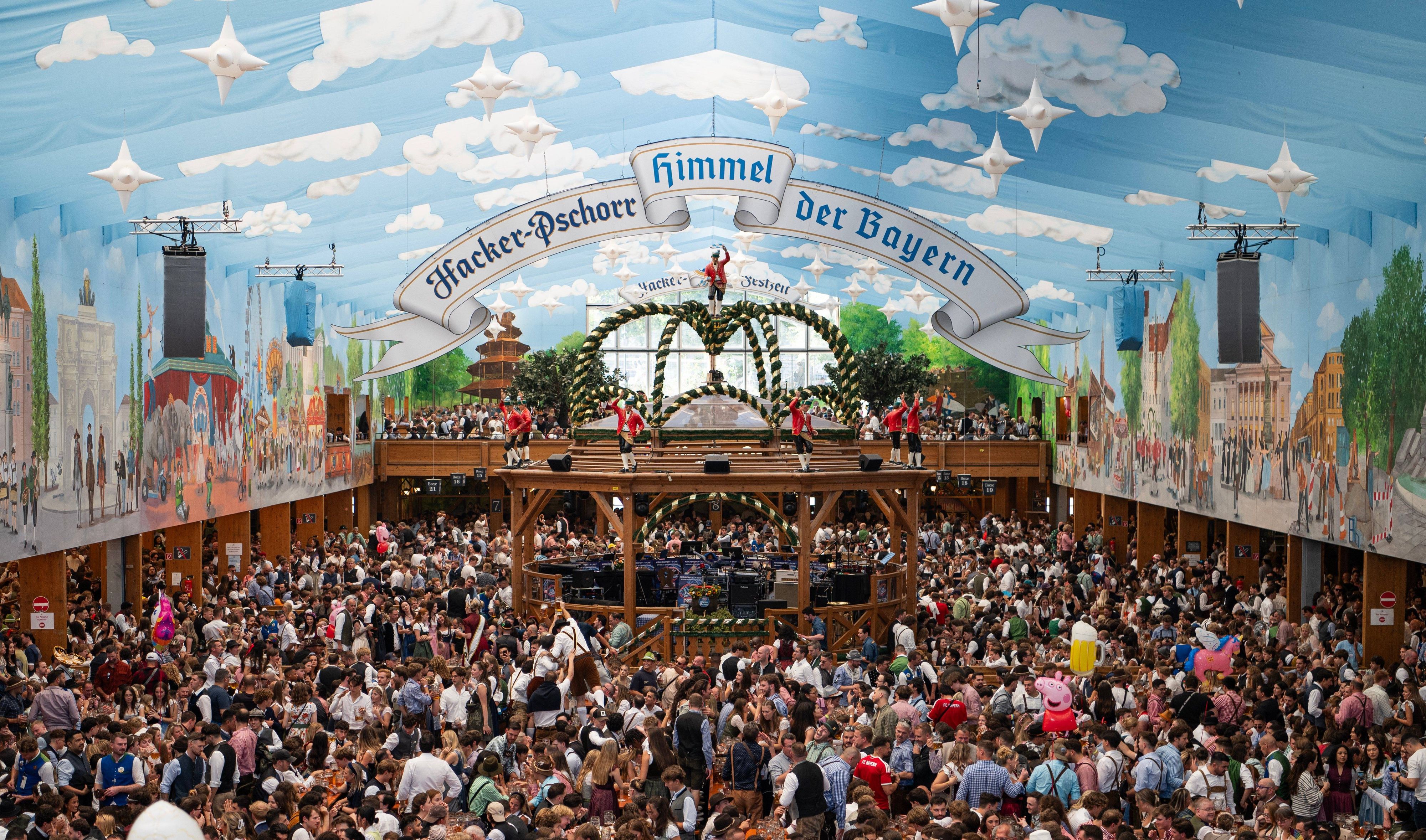 Das Oktoberfest 2026 wurde am Samstag eröffnet.