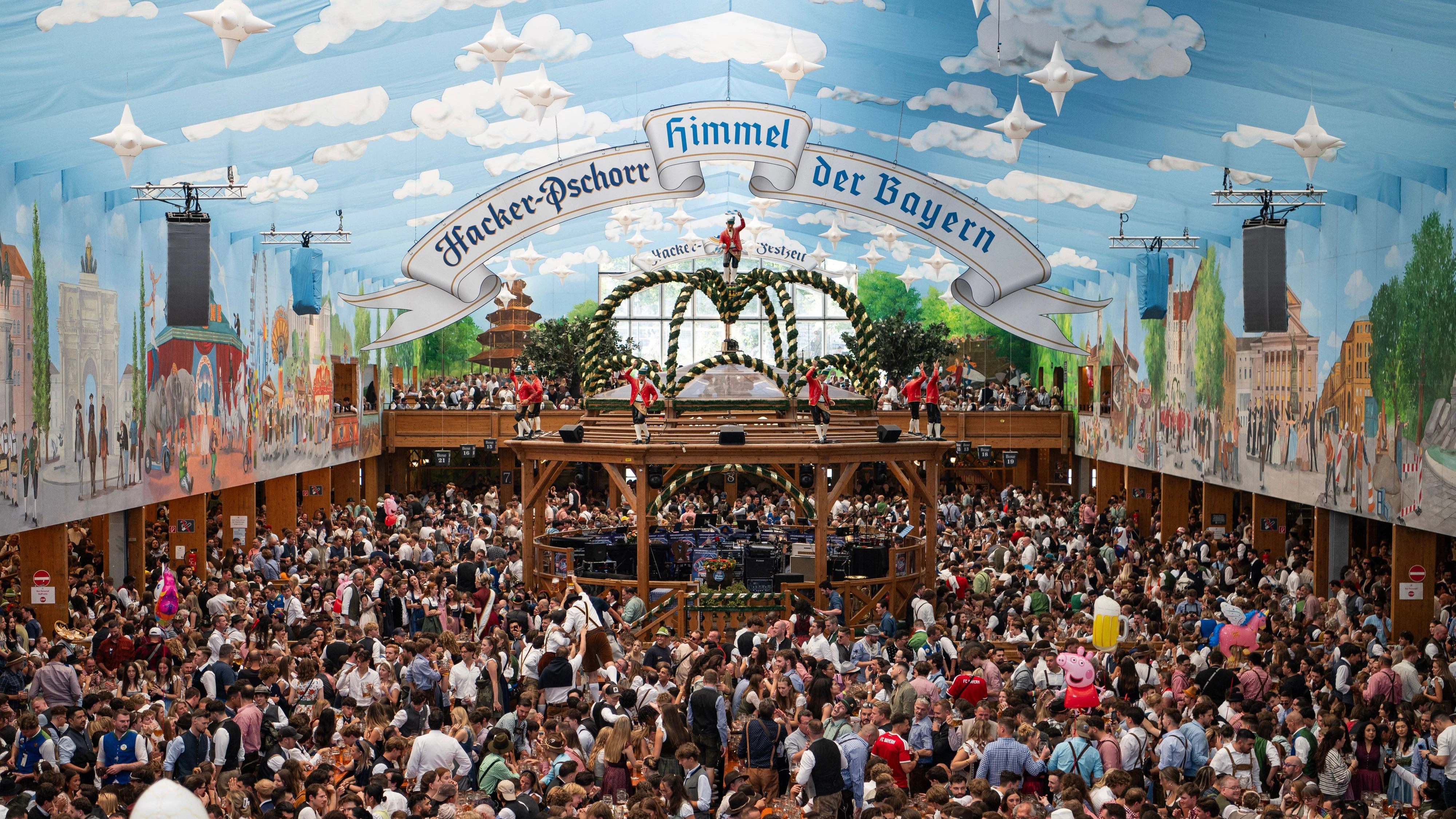 Das Oktoberfest 2026 wurde am Samstag eröffnet.