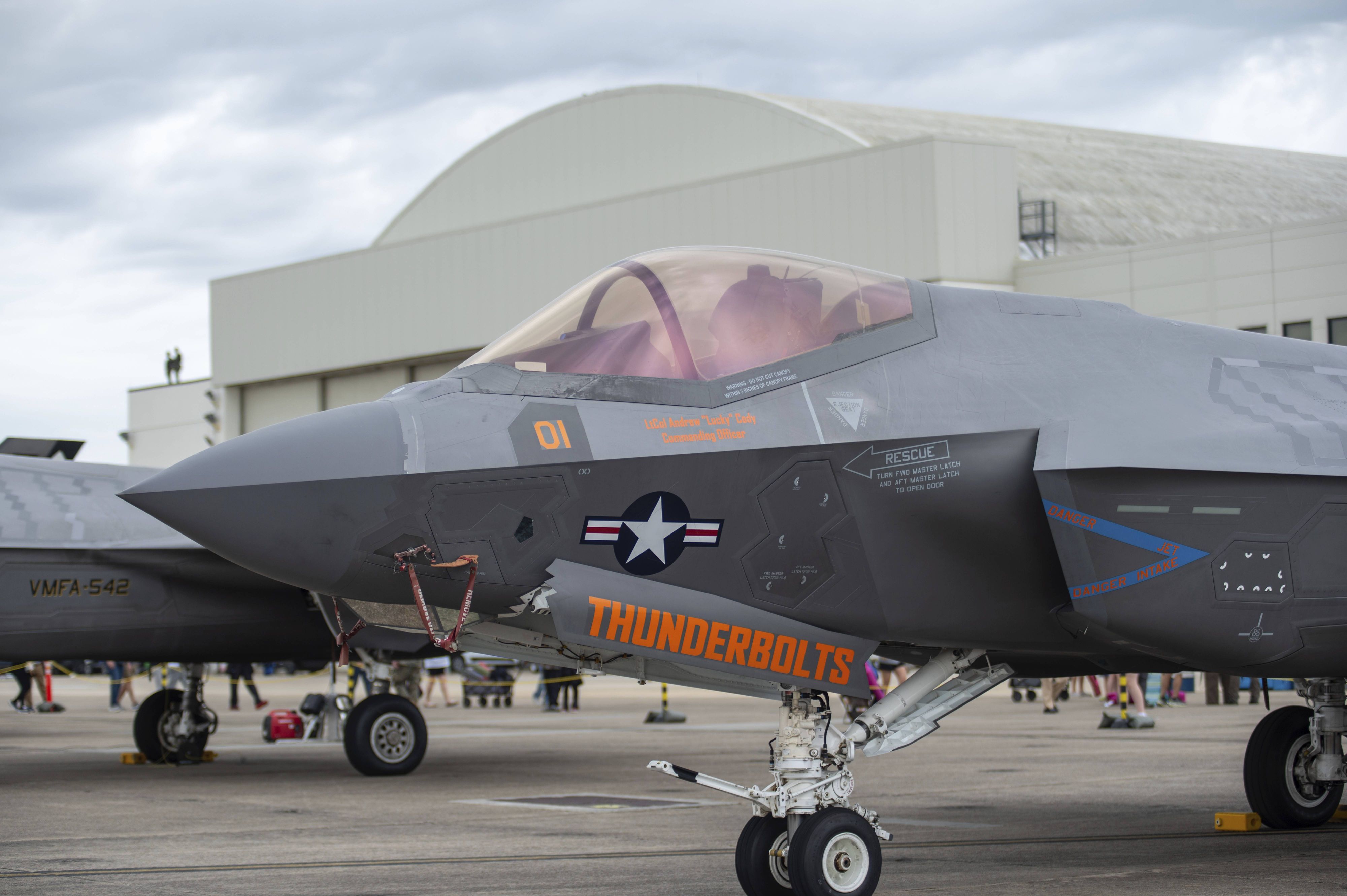 Die F-35-Teile wurden umgeleitet.