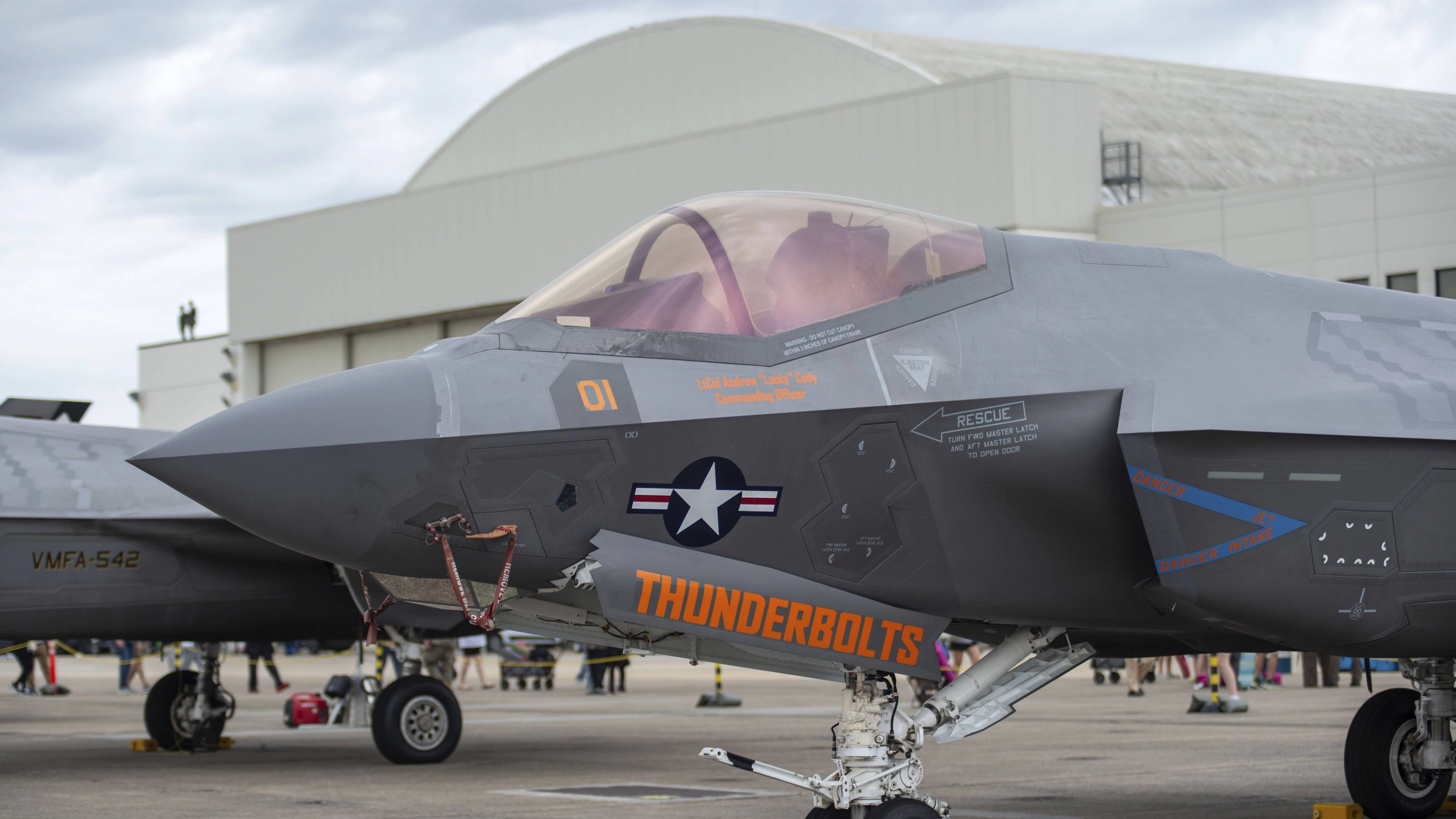 Die F-35-Teile wurden umgeleitet.