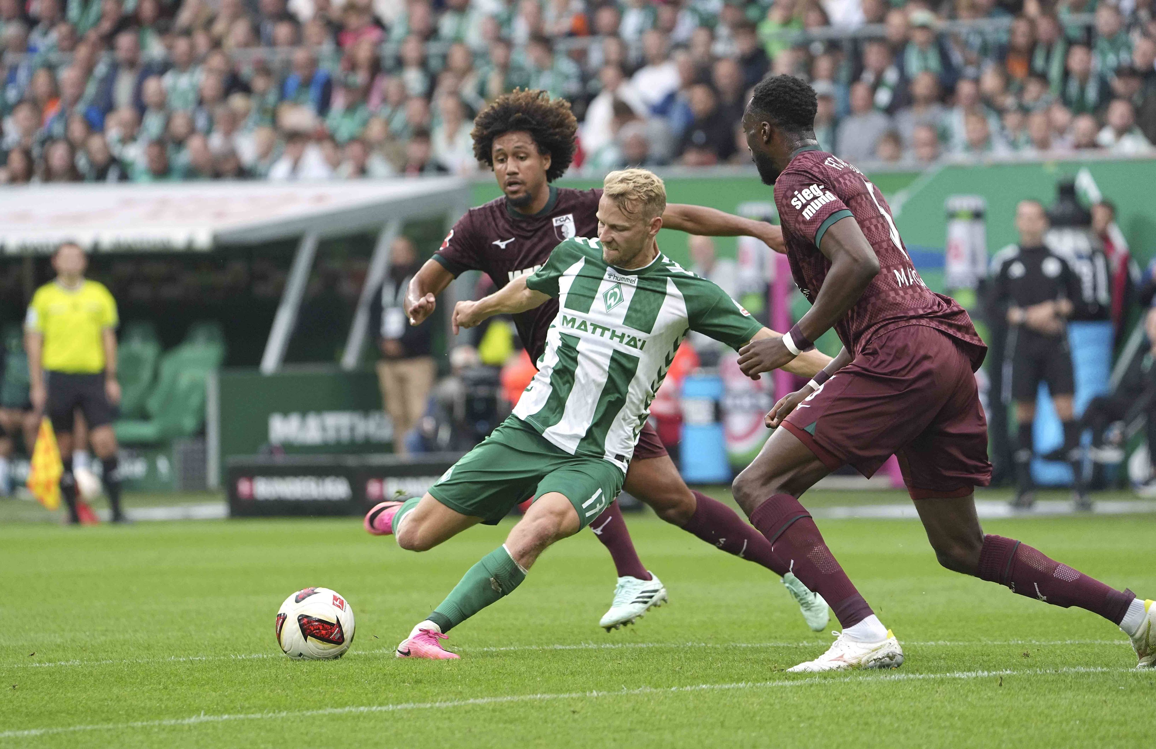 ÖFB-Ass Marco Grüll netzt für Werder Bremen. 