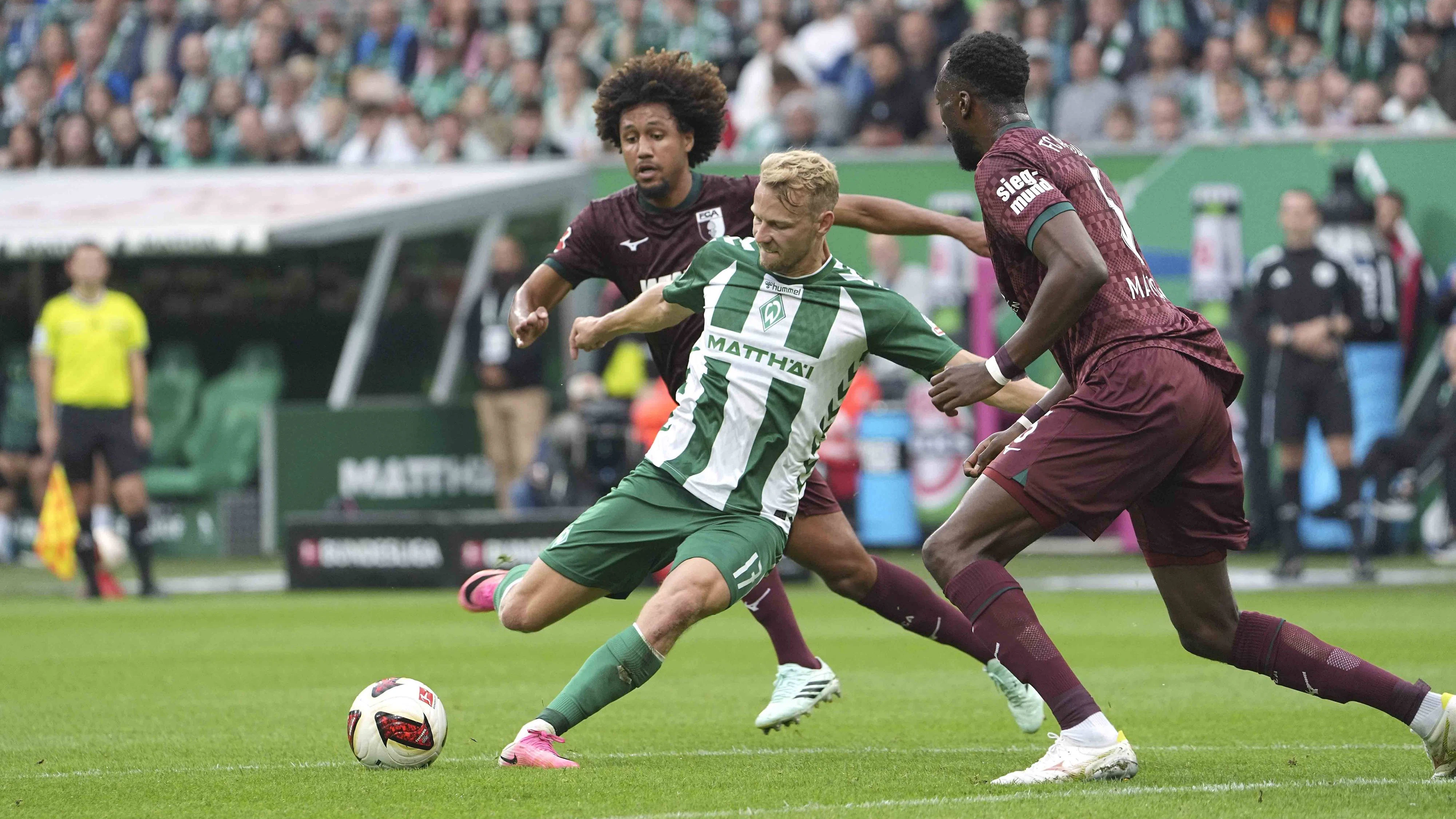 ÖFB-Ass Marco Grüll netzt für Werder Bremen. 