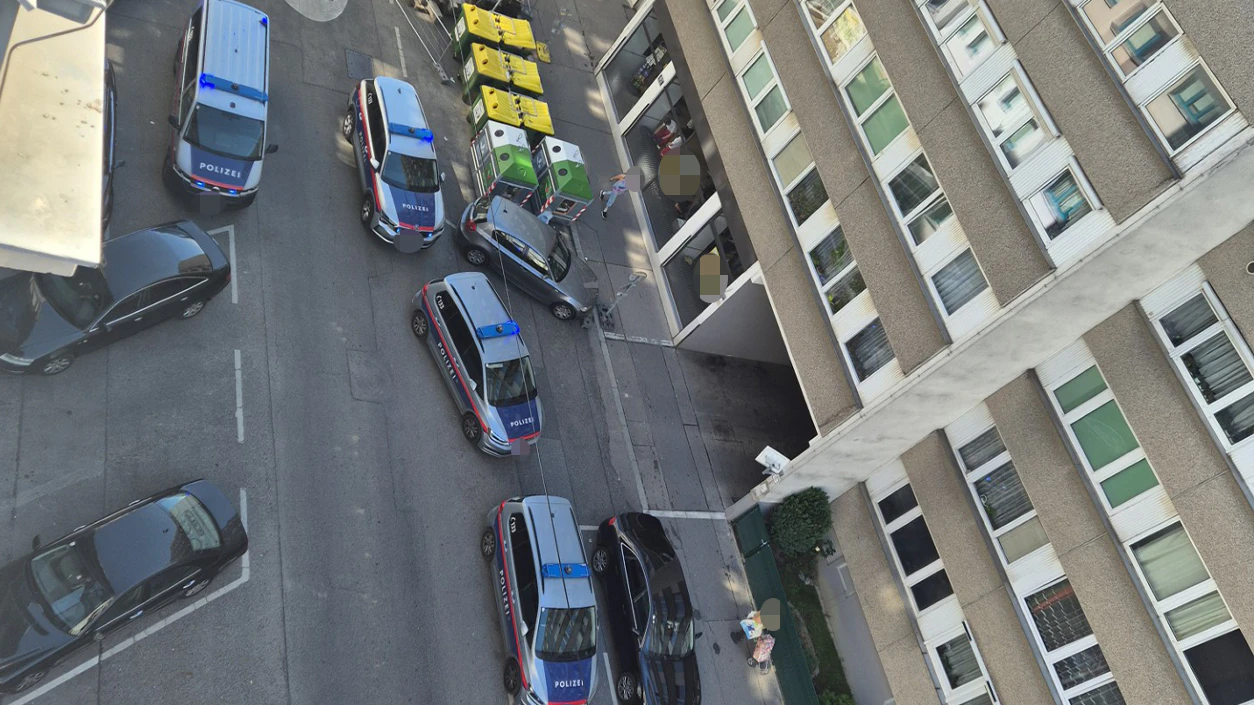 Am Samstagvormittag kam es in Favoriten zu einem Polizeinsatz.