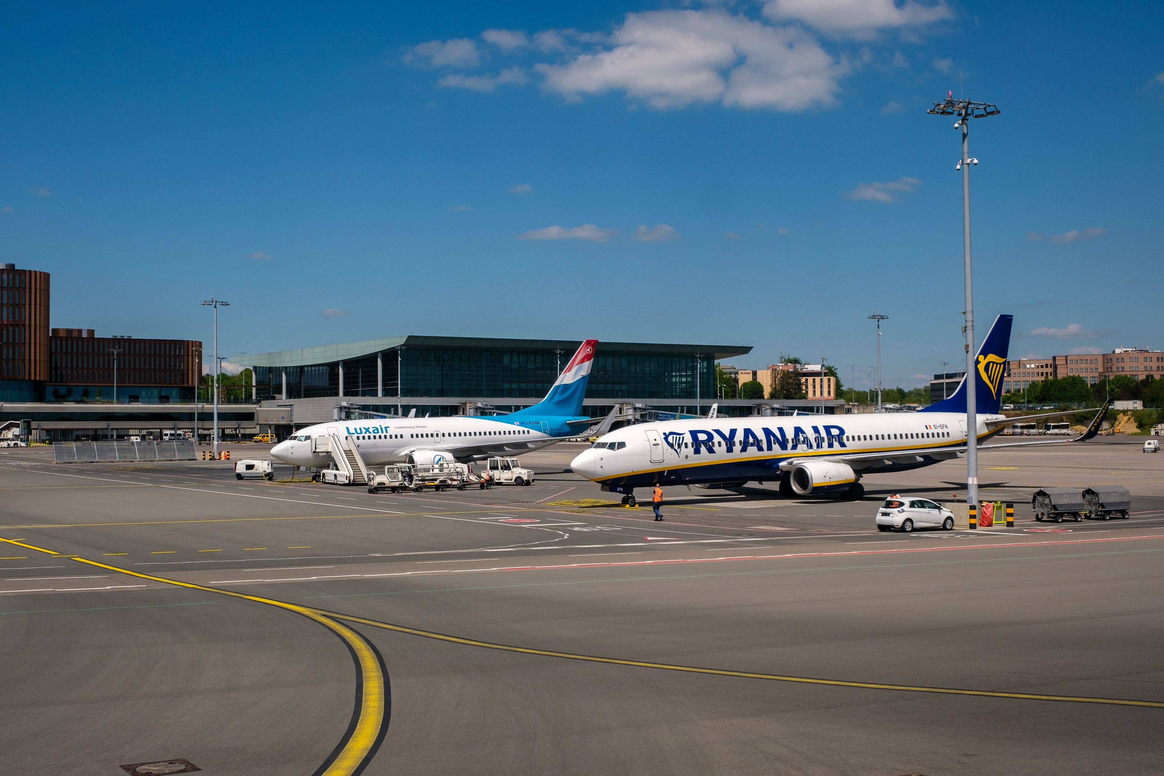 Der Vorfall ereignete sich am Flughafen Luxemburg.