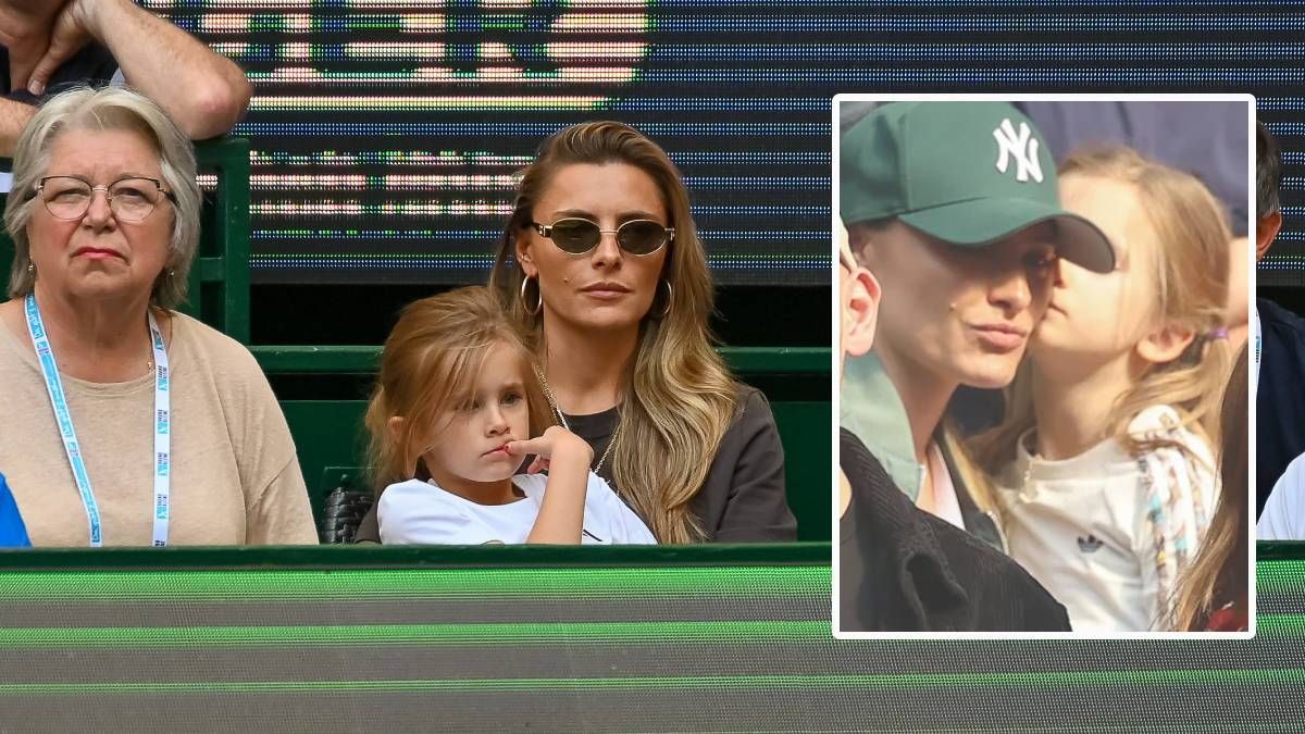 Sophia Thomalla und Zverevs Tochter zeigten sich innig. 