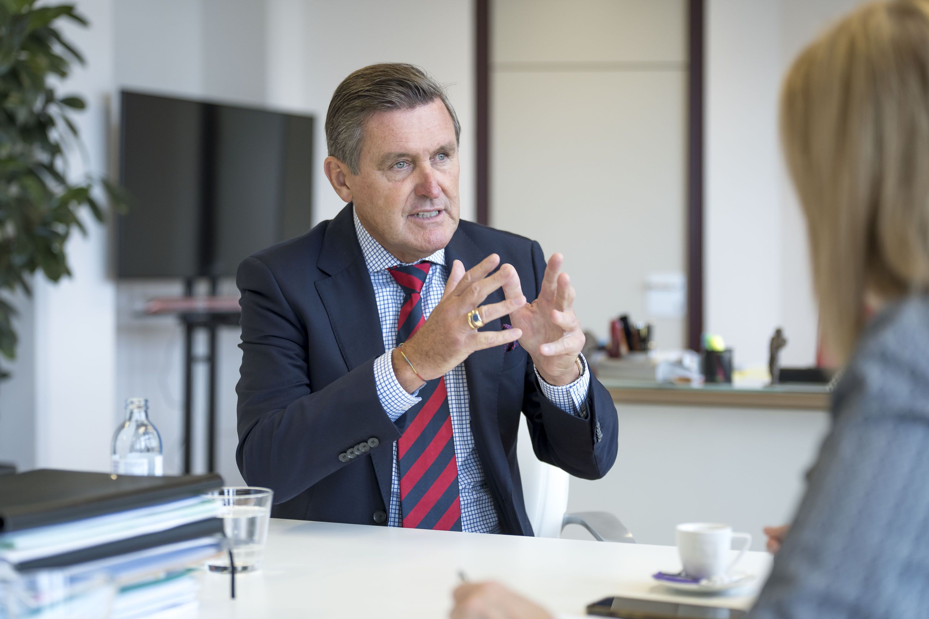 Mobilitätsminister Peter Hanke (SPÖ) im Interview mit 