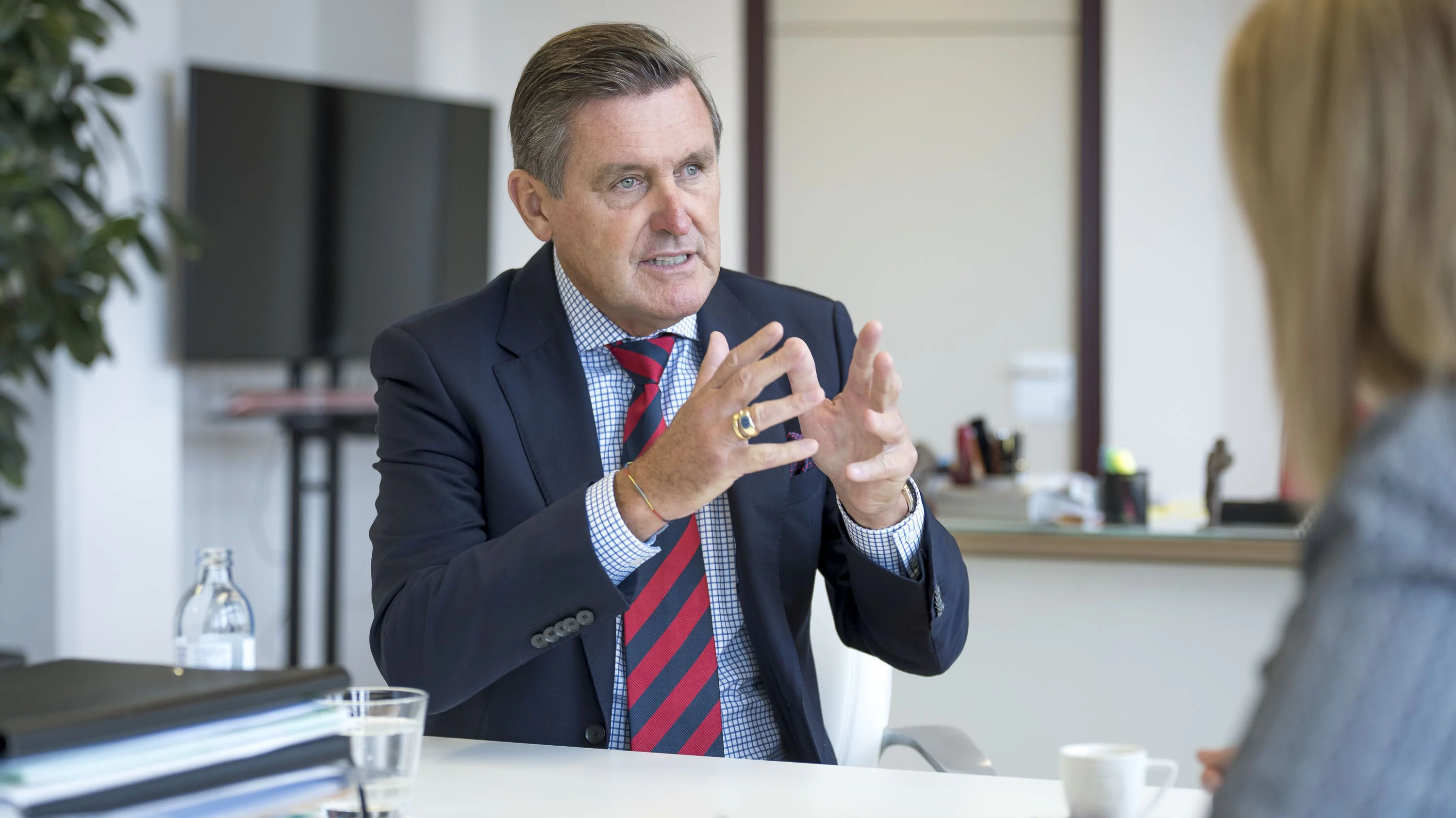 Mobilitätsminister Peter Hanke (SPÖ) im Interview mit "Heute".