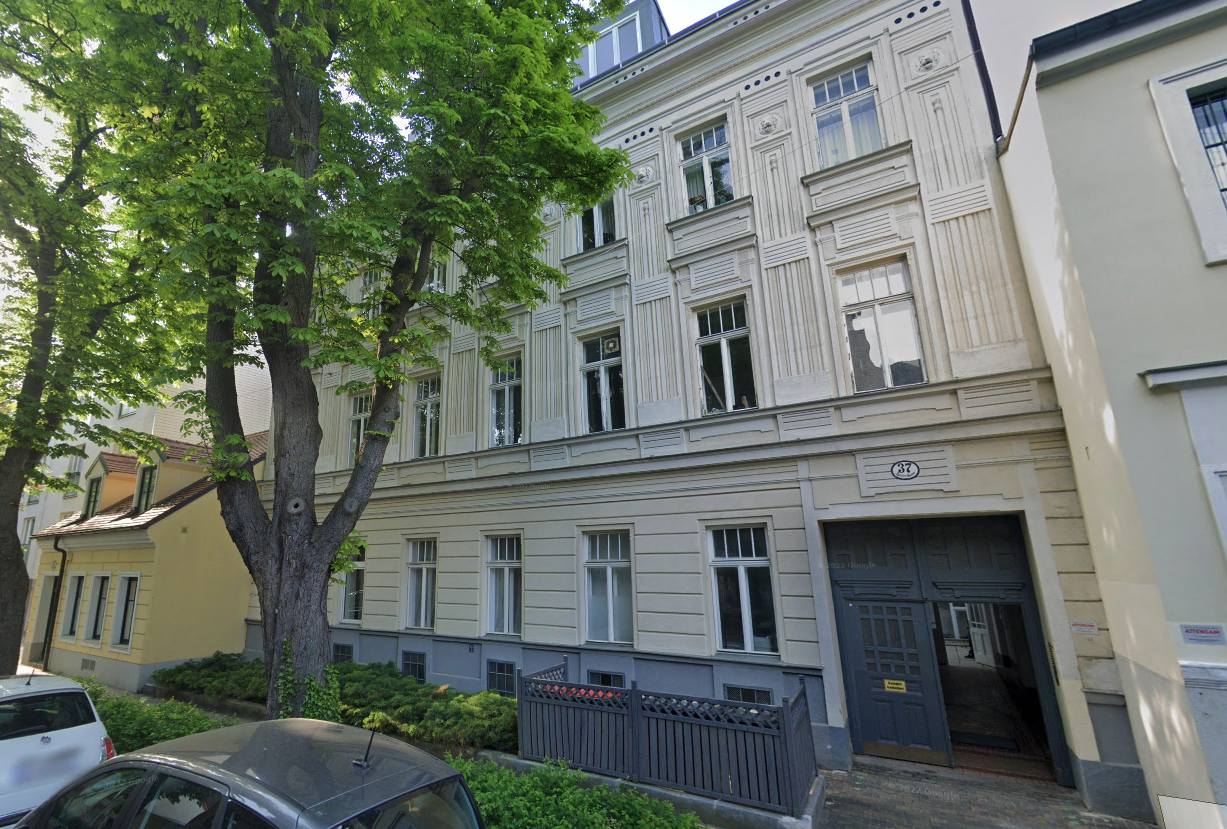 Das Haus in der Iglaseegasse 37 (Döbling) wird derzeit saniert.