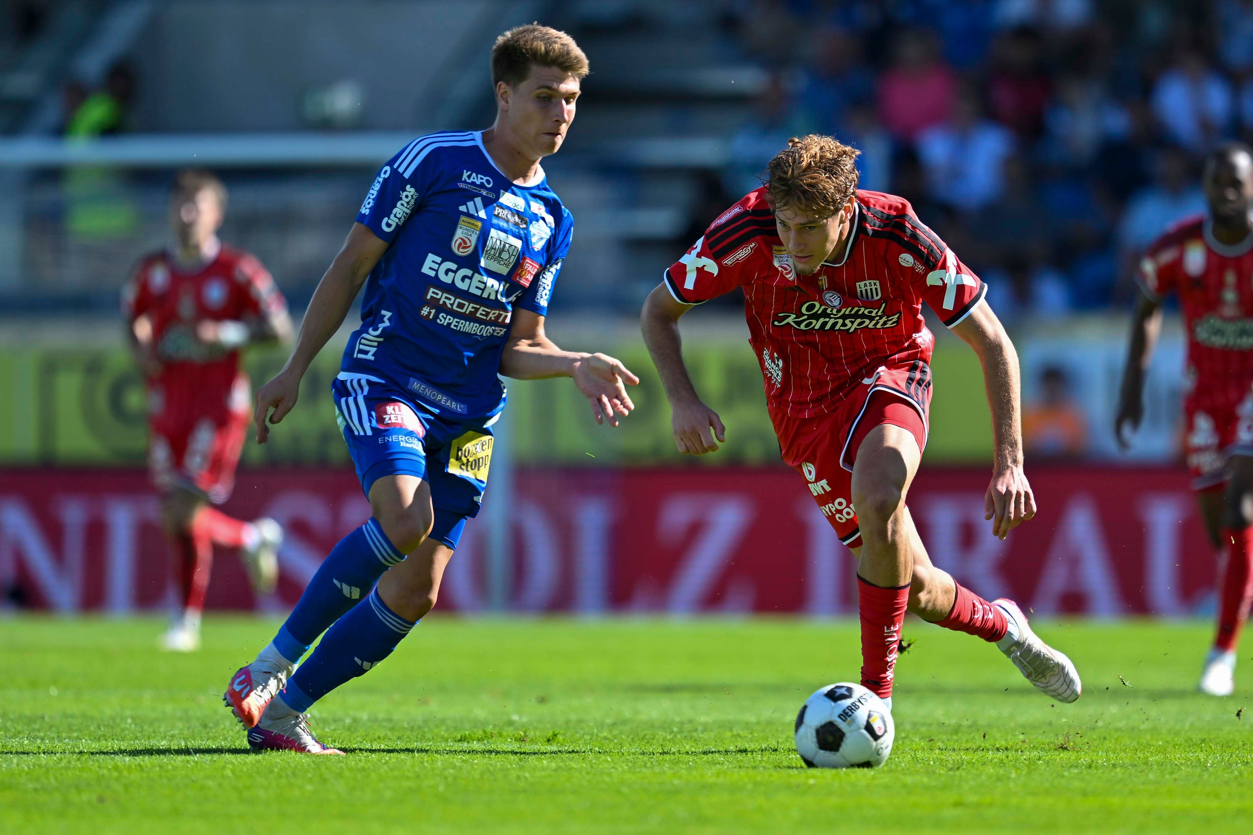 Der LASK geht in Hartberg früh in Führung