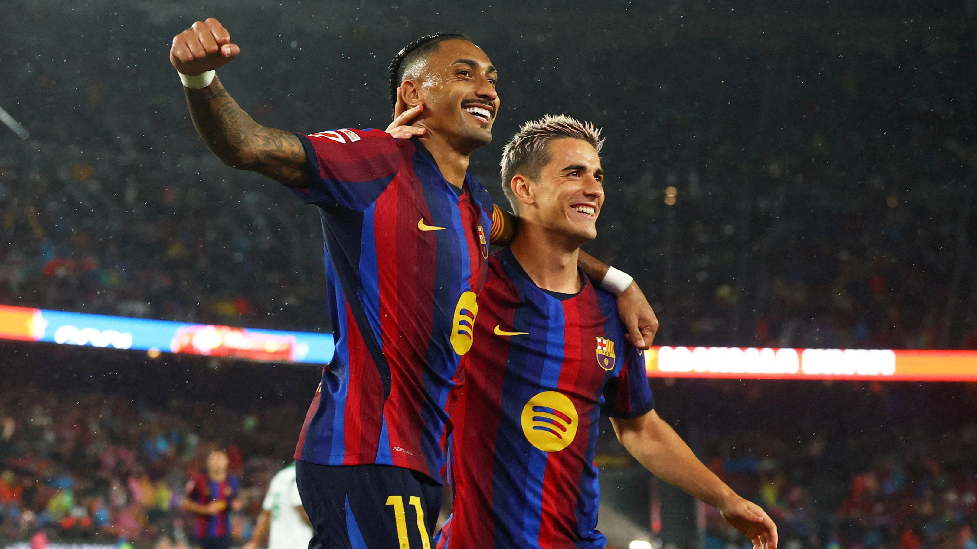 Raphinha spielt für Barca groß auf