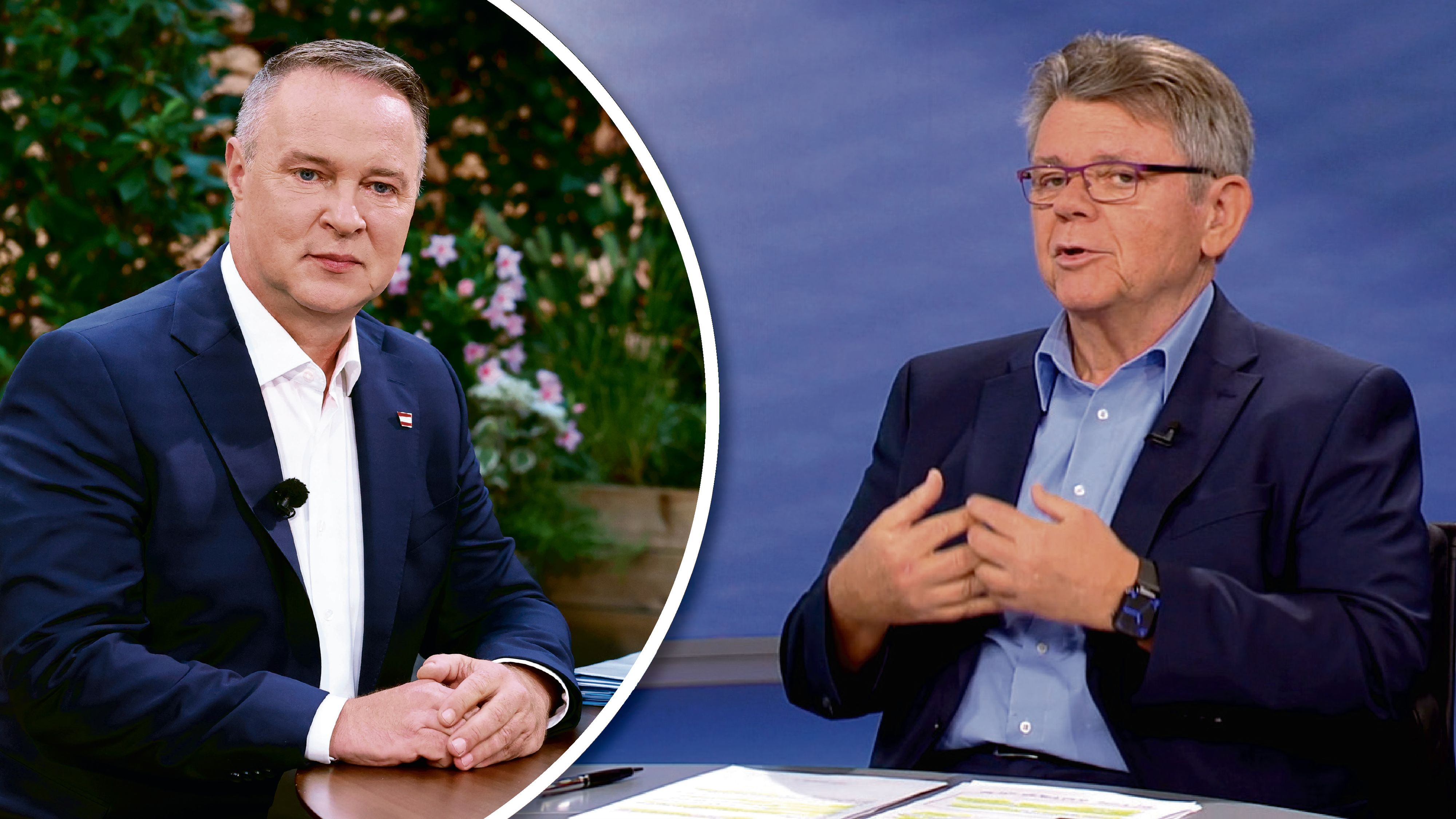 ÖGB-Präsident Wolfgang Katzian sprach in der ORF-Pressestunde unter anderem über Ablösegerüchte von SPÖ-Chef Andreas Babler. 