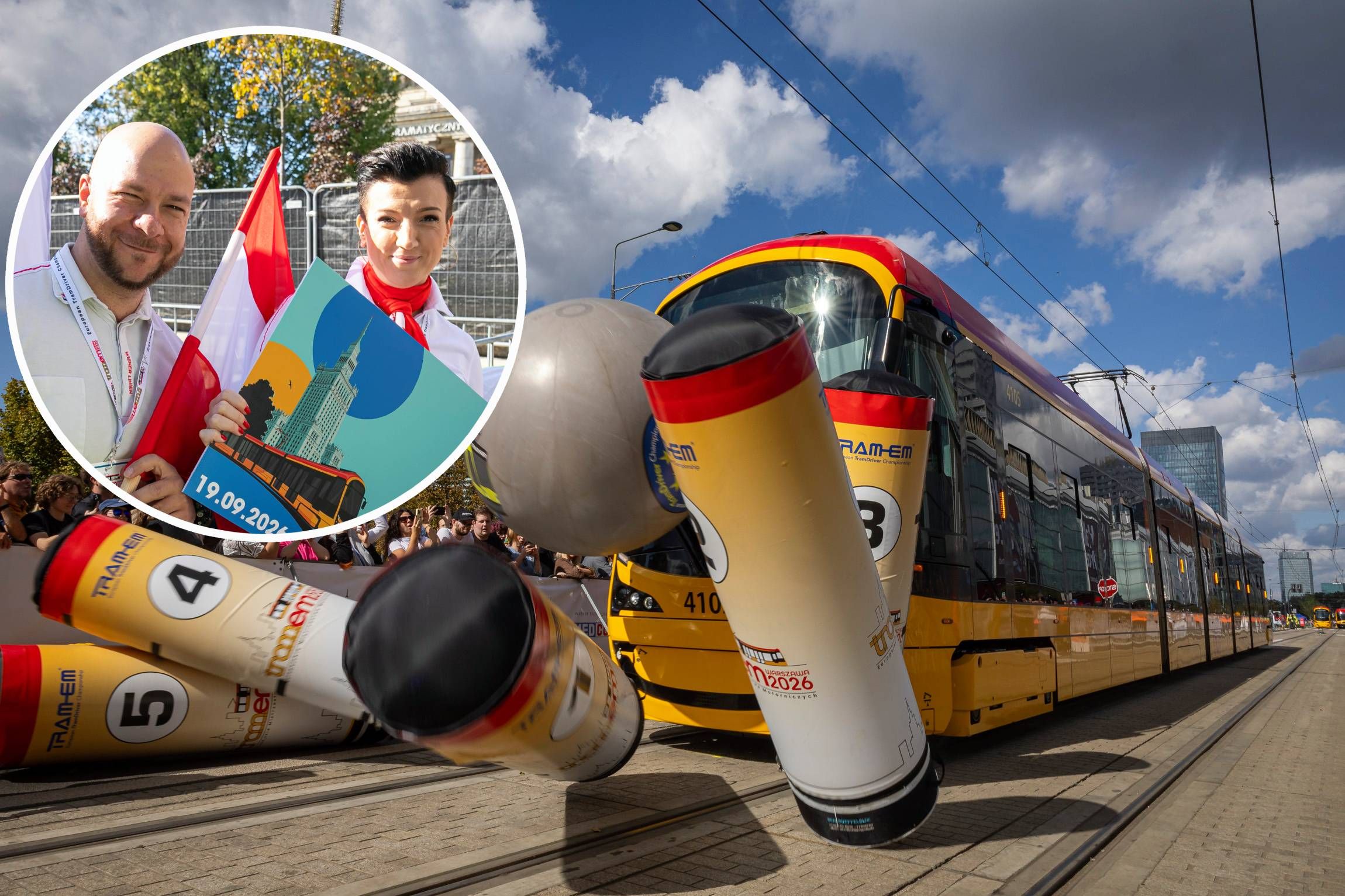 Platz 18 für Admira Junuzovic und Dennis Samoilov bei der Tram-EM in Warschau.