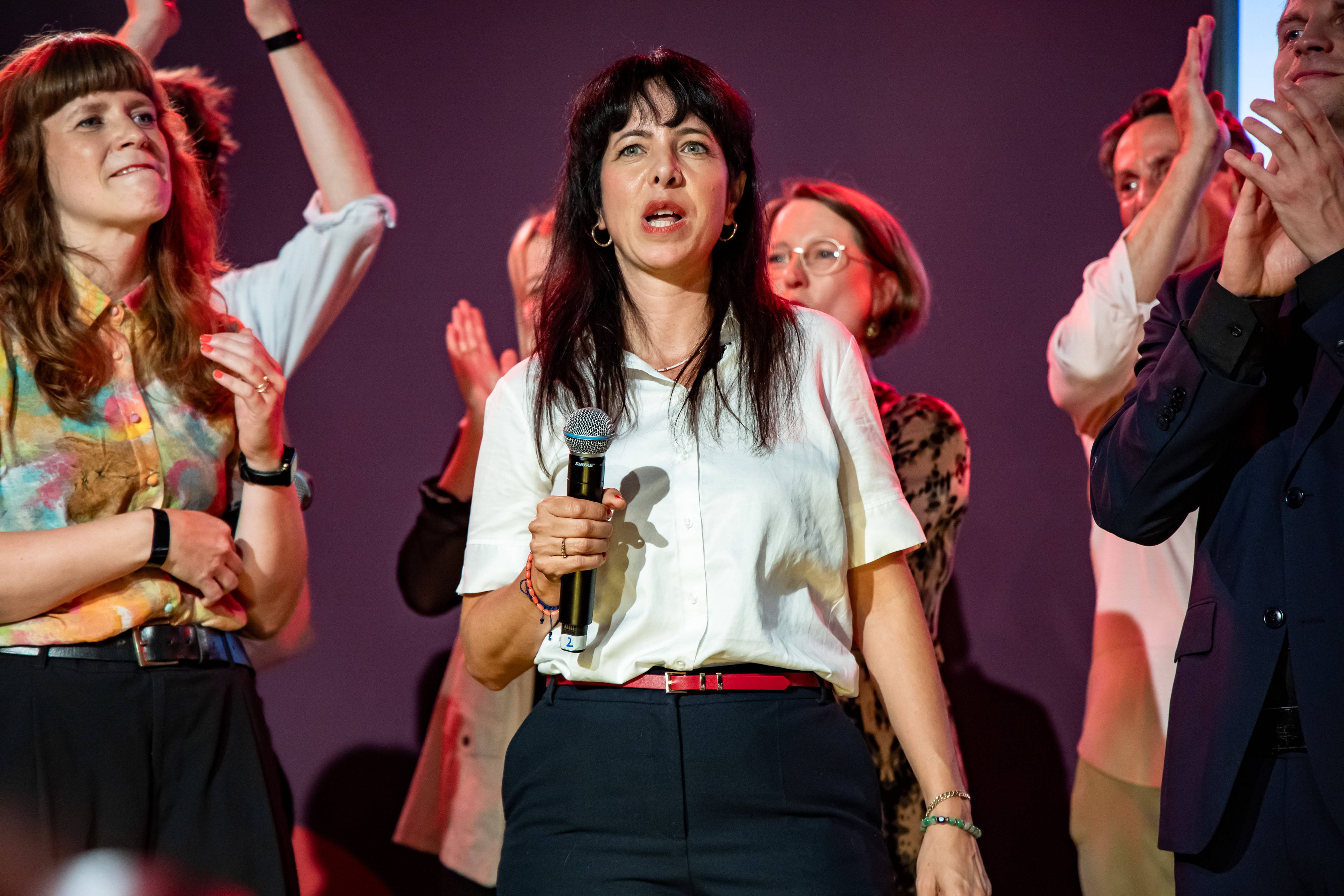 Elif Eralp (Linke) könnte Bürgermeisterin von Berlin werden.