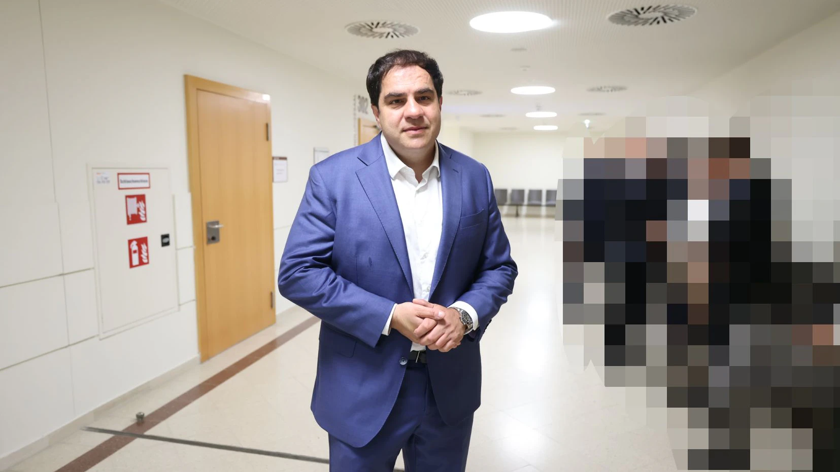 Sascha Flatz verteidigte den Zweitangeklagen, dessen Verfahren ausgeschieden wurde.
