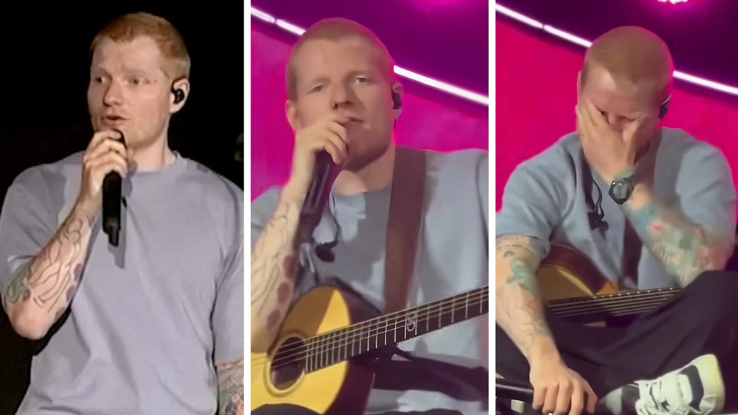 Heute.at - Große Angst! Ed Sheeran traut sich nicht auf Bühne