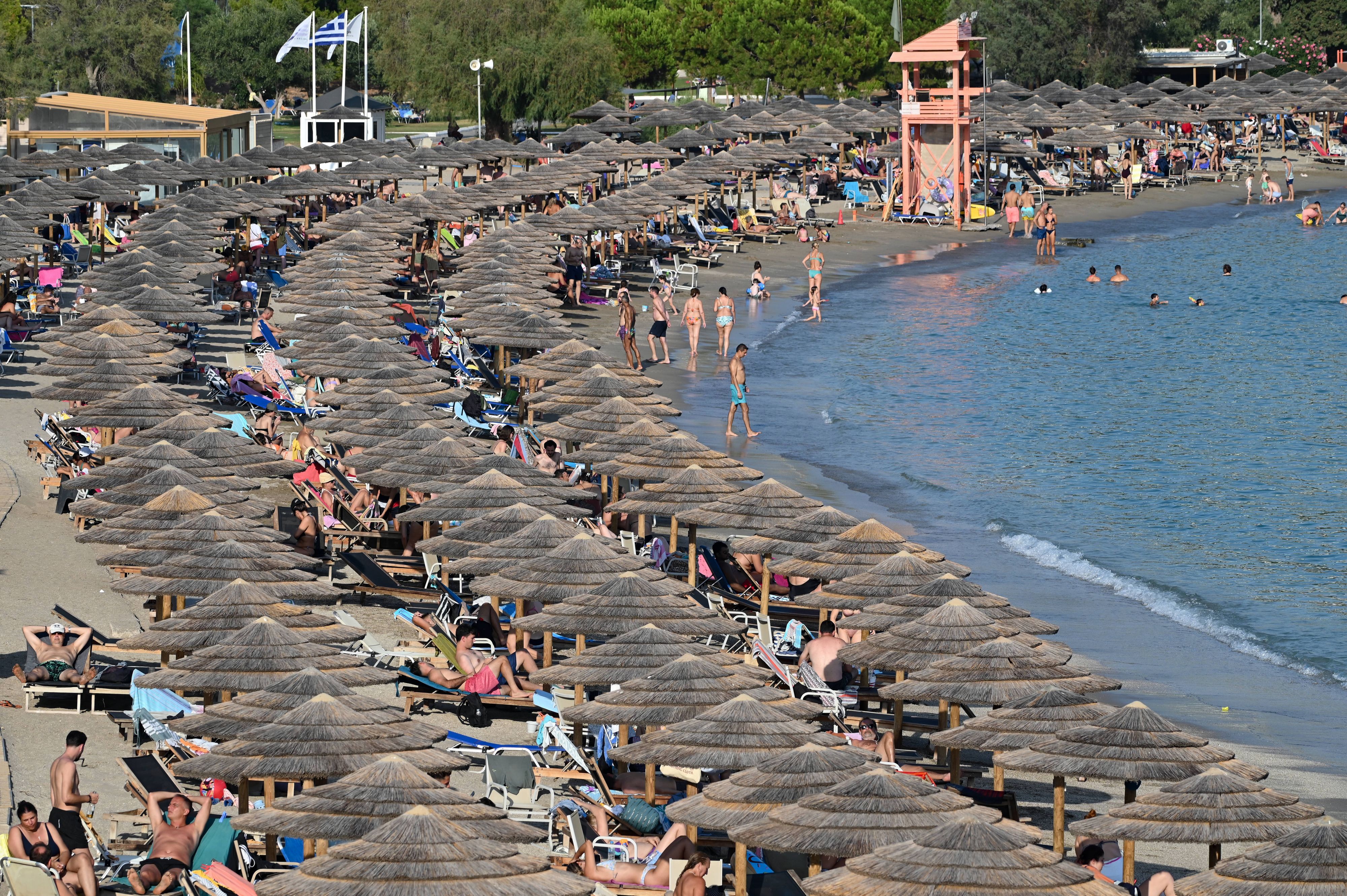 Zu dem tödlichen Zwischenfall kam es am Strand von Vouliagmeni.