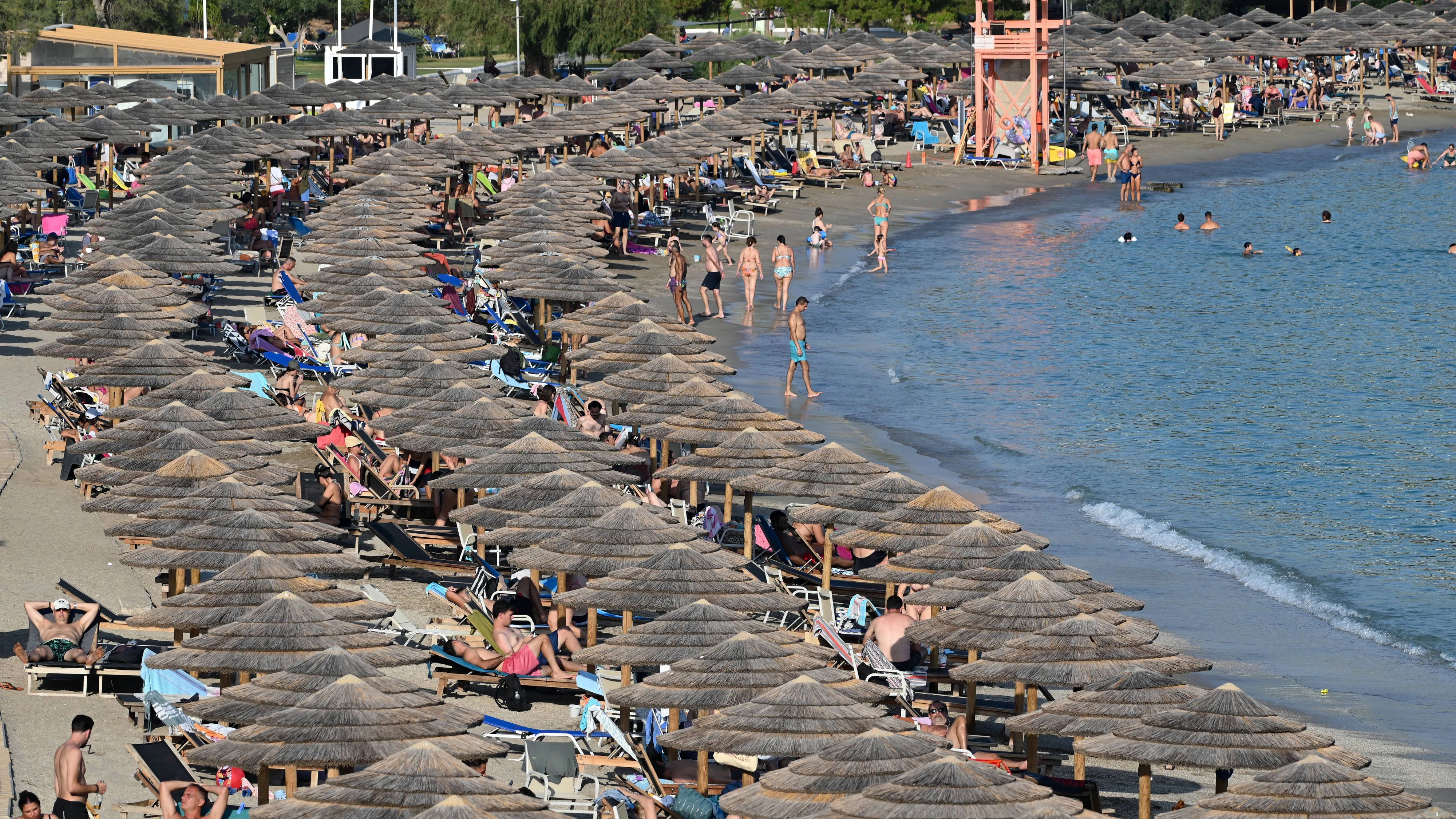 Zu dem tödlichen Zwischenfall kam es am Strand von Vouliagmeni.