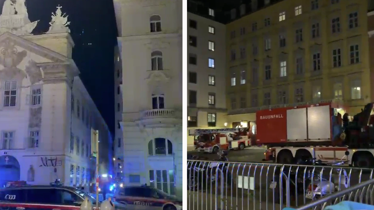 Am Sonntagabend ereignete sich in der Wiener City ein Deckensturz.