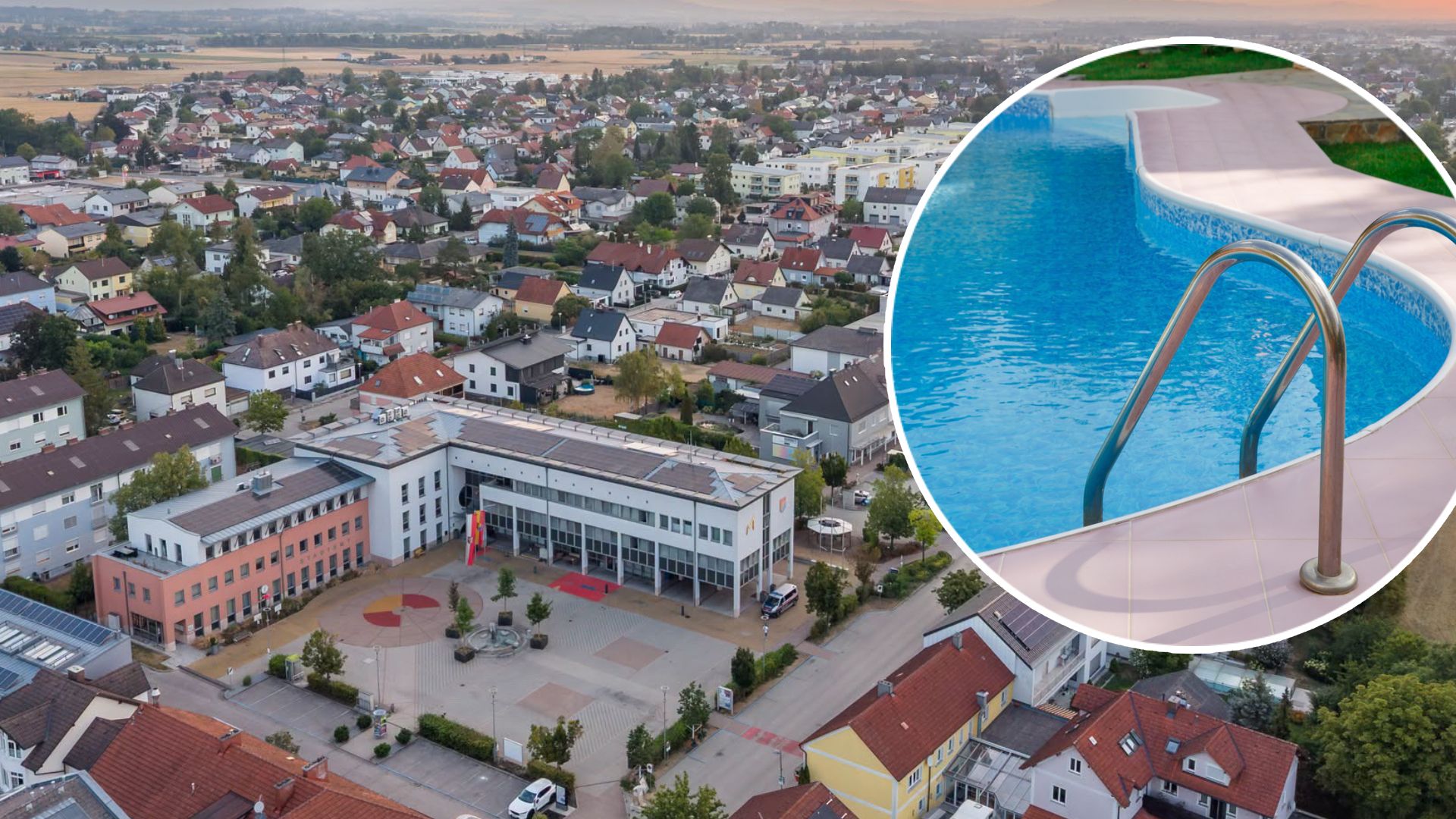 Marchtrenk ruft dazu auf, die Pools über den Winter nicht auszulassen. (Symbolbild)