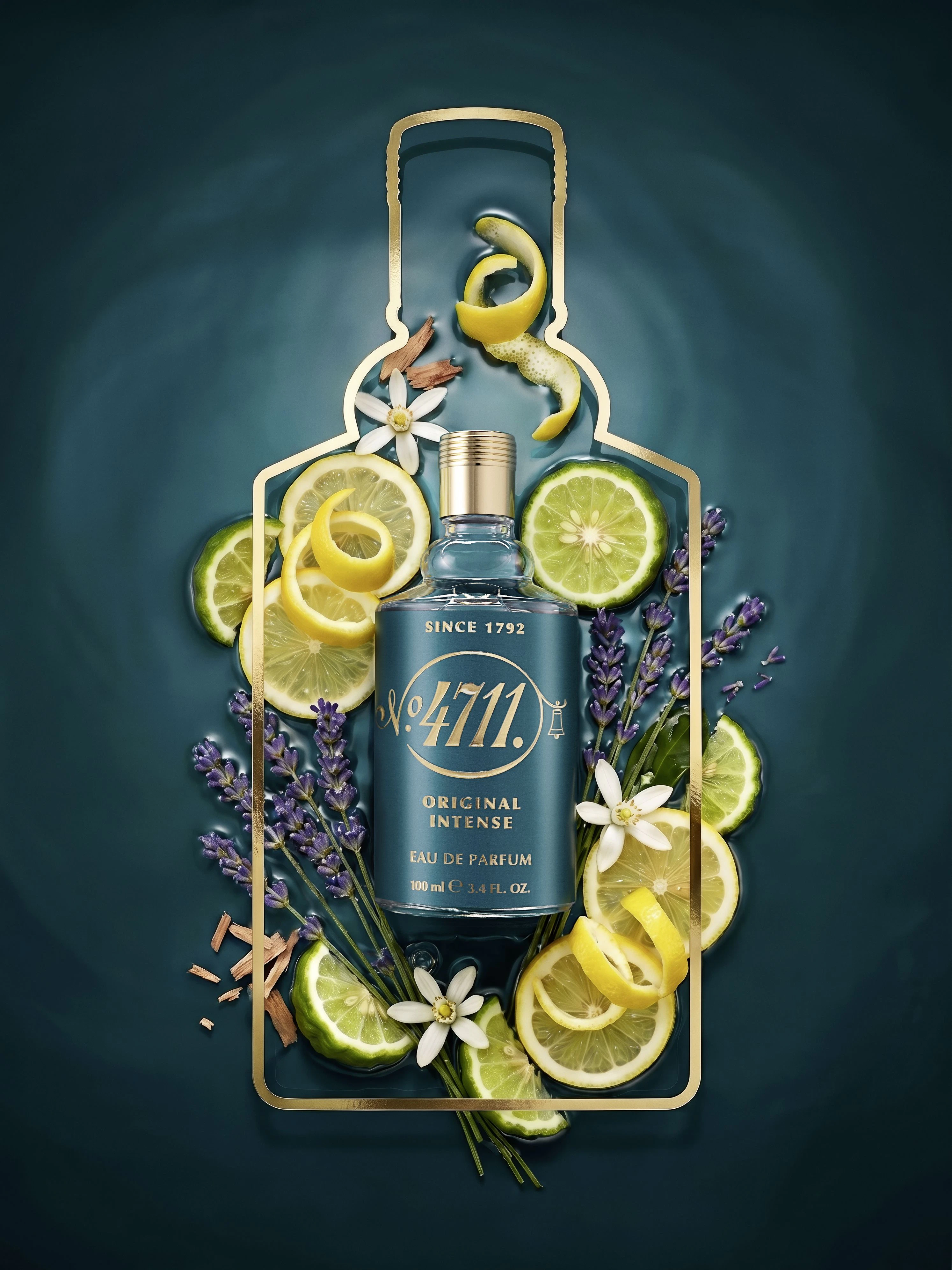 4711 Original Intense verbindet ikonische Frische mit moderner Tiefe.