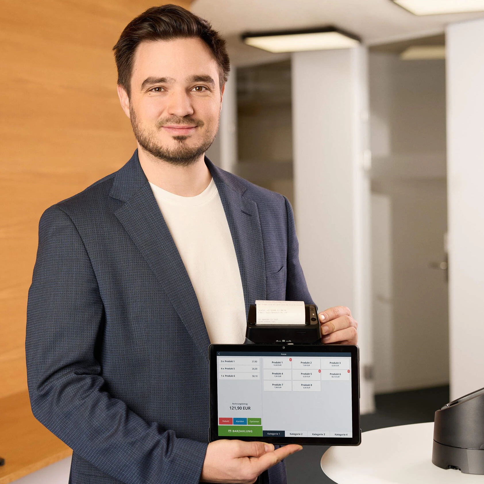 Markus Bernhart, MItgründer und Chef der Firma ready2order.