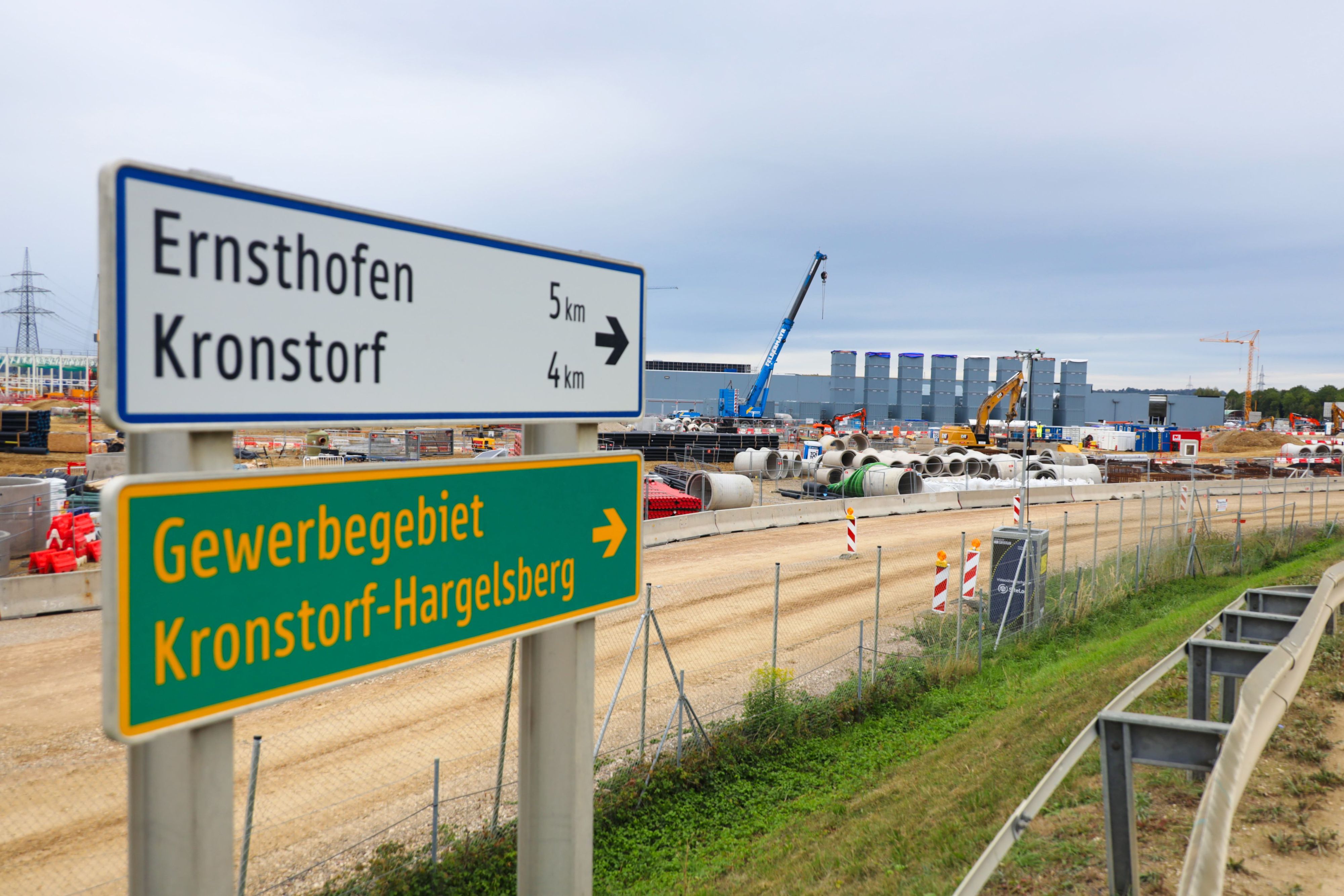 Die Bauarbeiten in Kronstorf sind in vollem Gange.