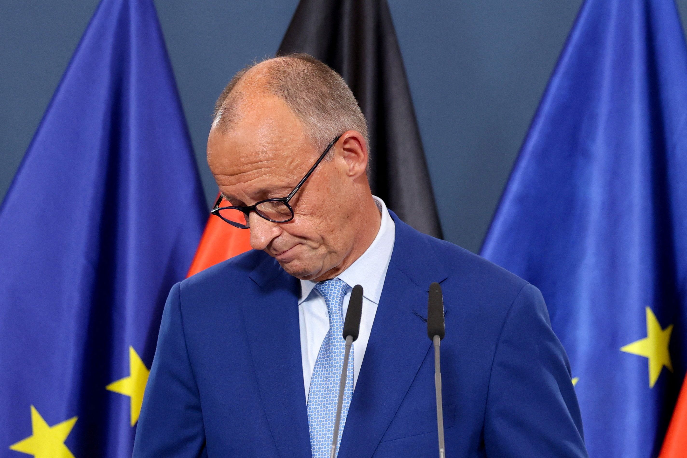 Der deutsche Bundeskanzler Friedrich Merz schließt einen Rücktritt aus. 