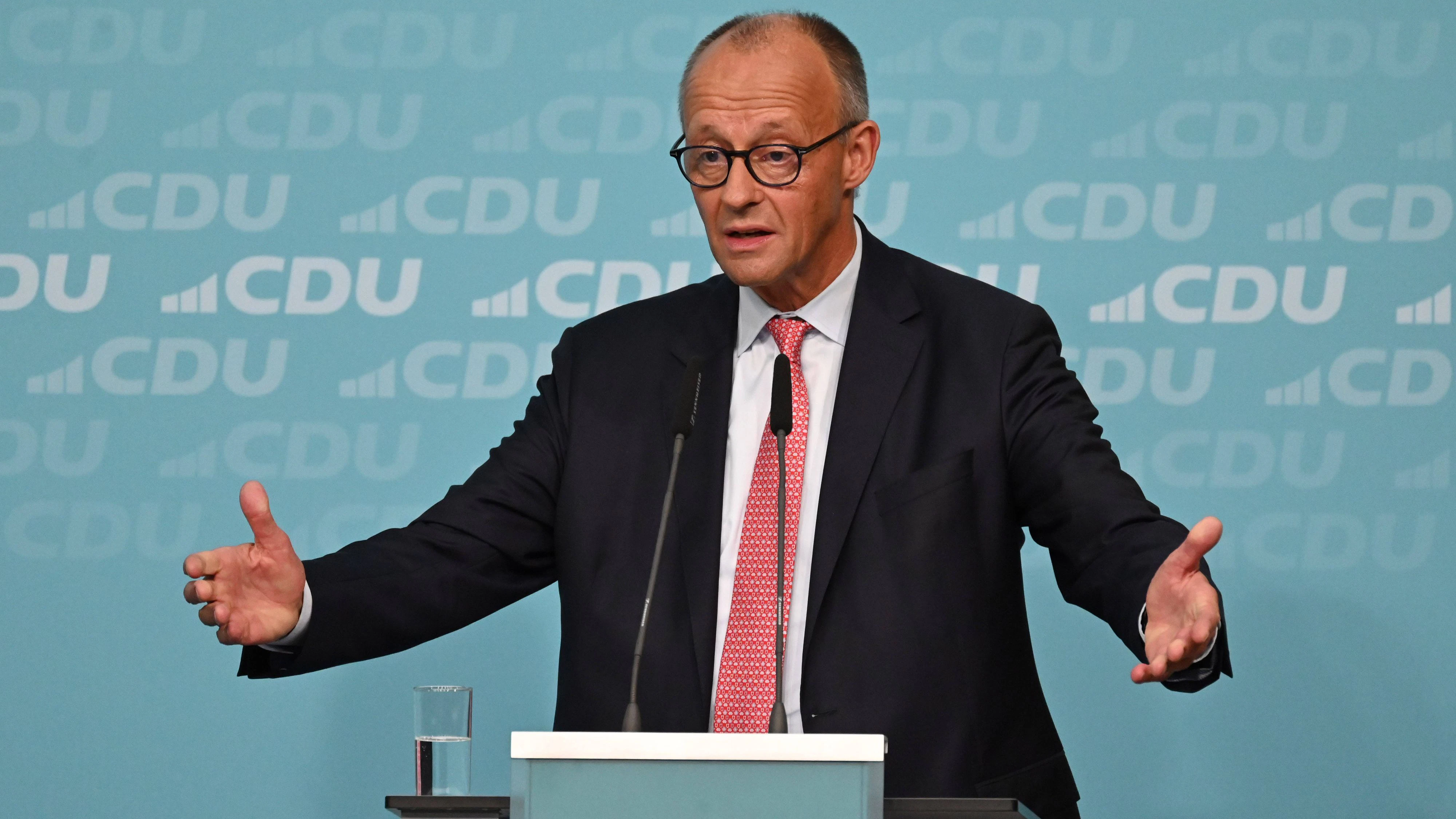 Harter Wahl-Sonntag für Bundeskanzler Friedrich Merz.