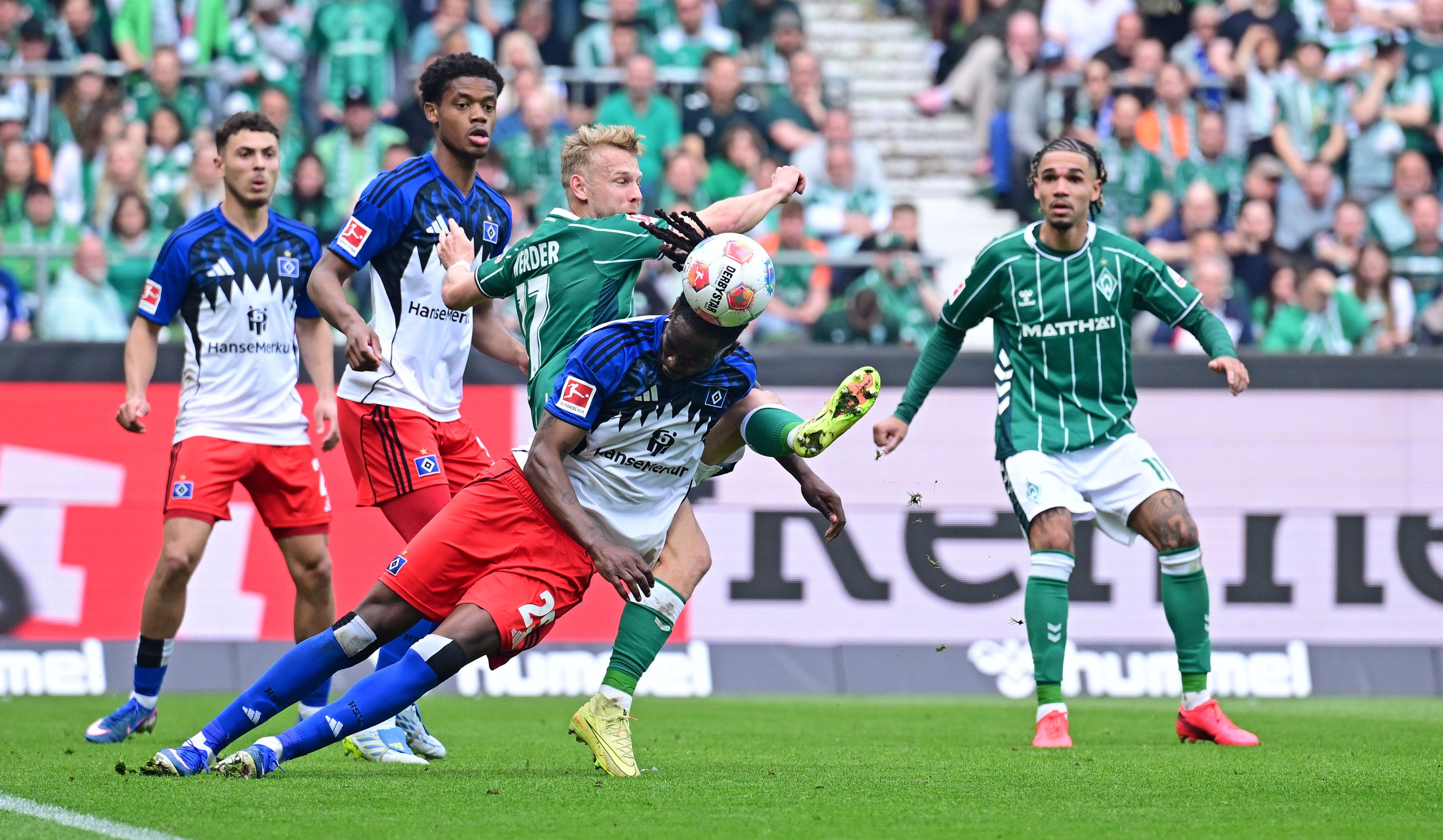 Bremen-Stürmer Grüll: zwei Tore und vier Assists in vier Spielen.