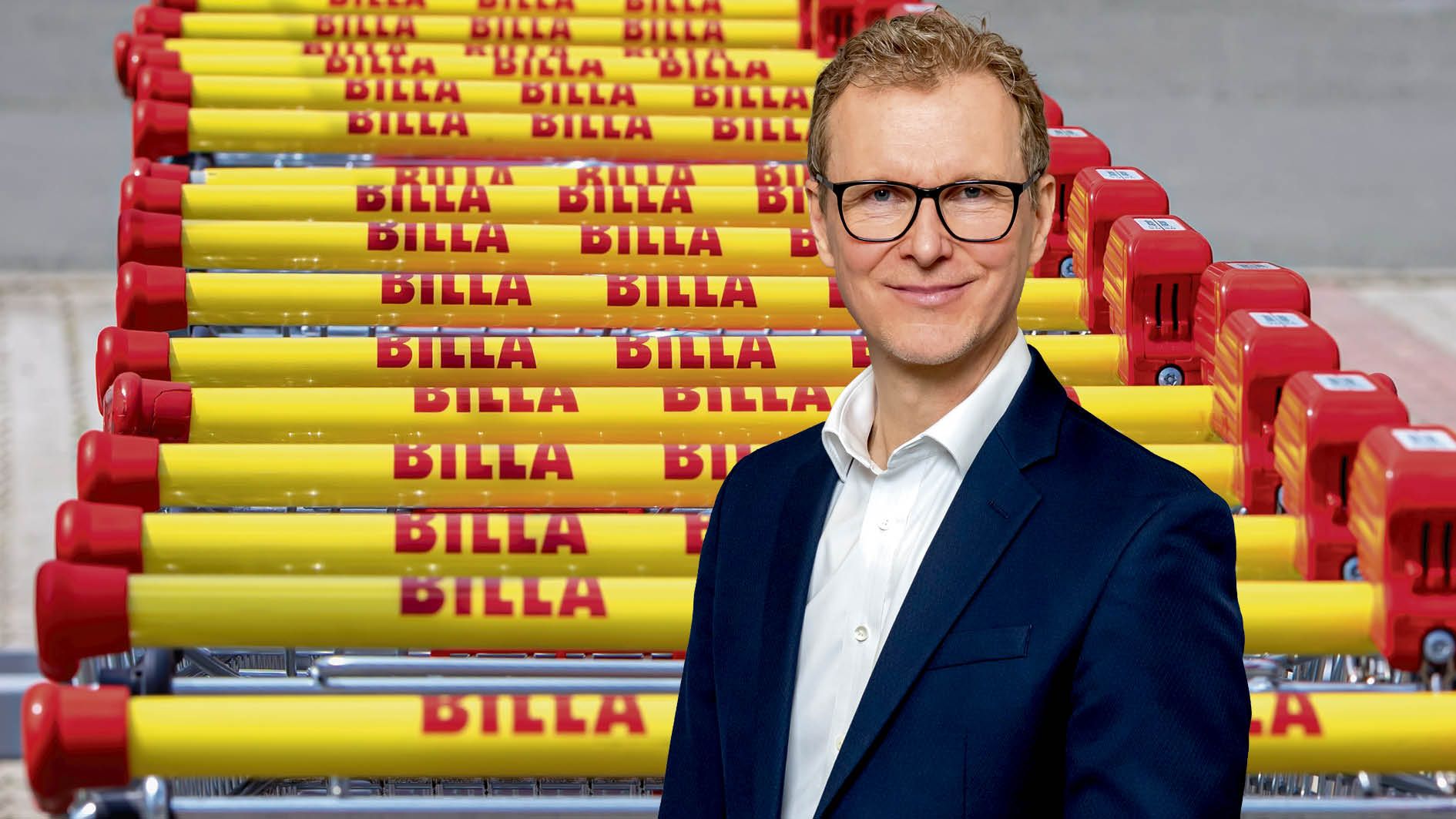 Erich Szuchy, Vorstandsvorsitzender von Billa, kündigt die größte Preisoffensive in der Unternehmensgeschichte an.