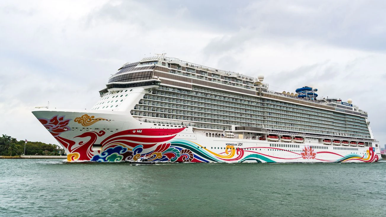 Die "Norwegian Joy" bereist nahezu alle Weltmeere. 