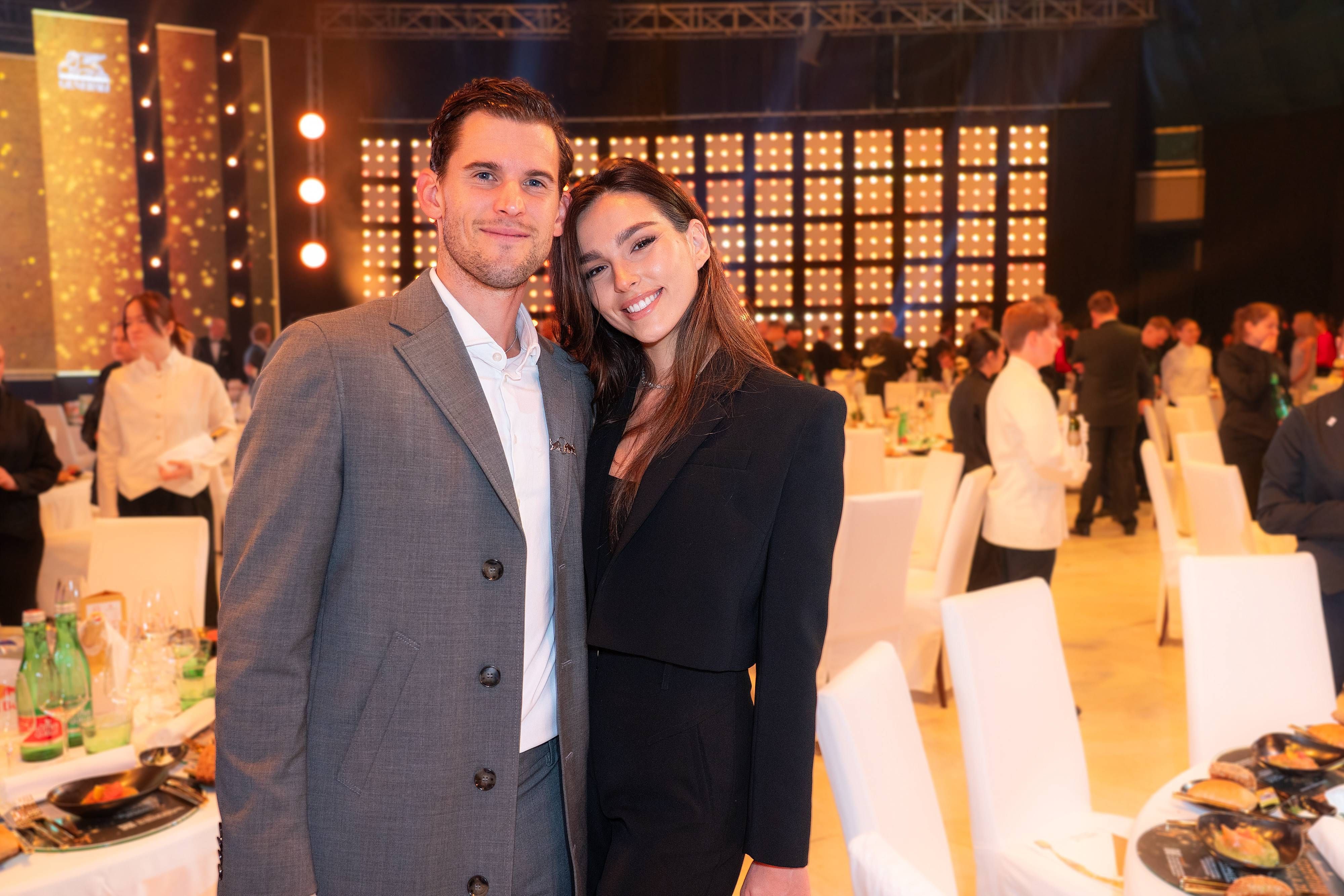 Dominic Thiem hat die Hochzeits-Gerüchte mit Freundin Lili-Paul Roncalli angeheizt