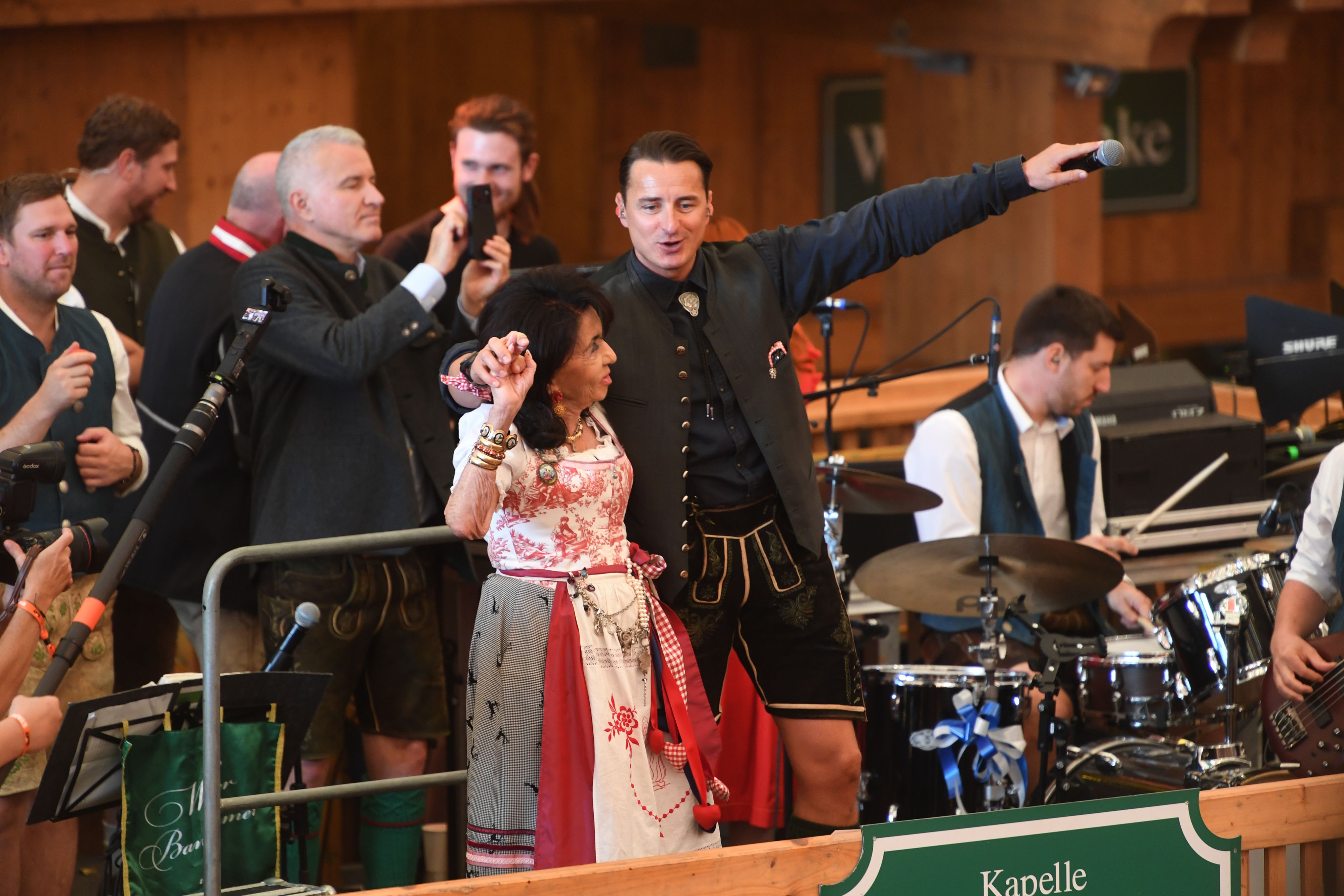 Andreas Gabalier bei der Damenwiesn.