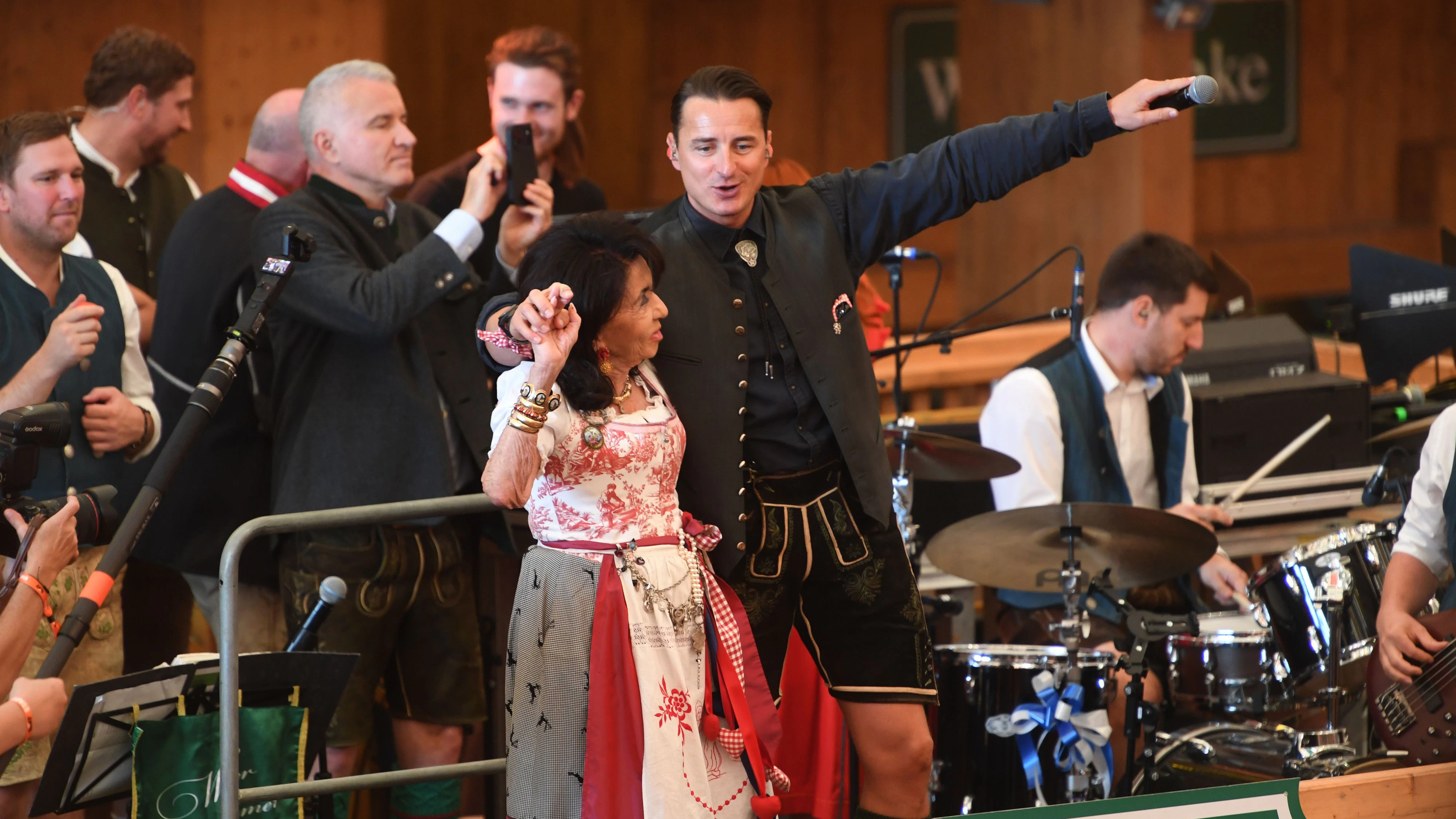 Andreas Gabalier bei der Damenwiesn.