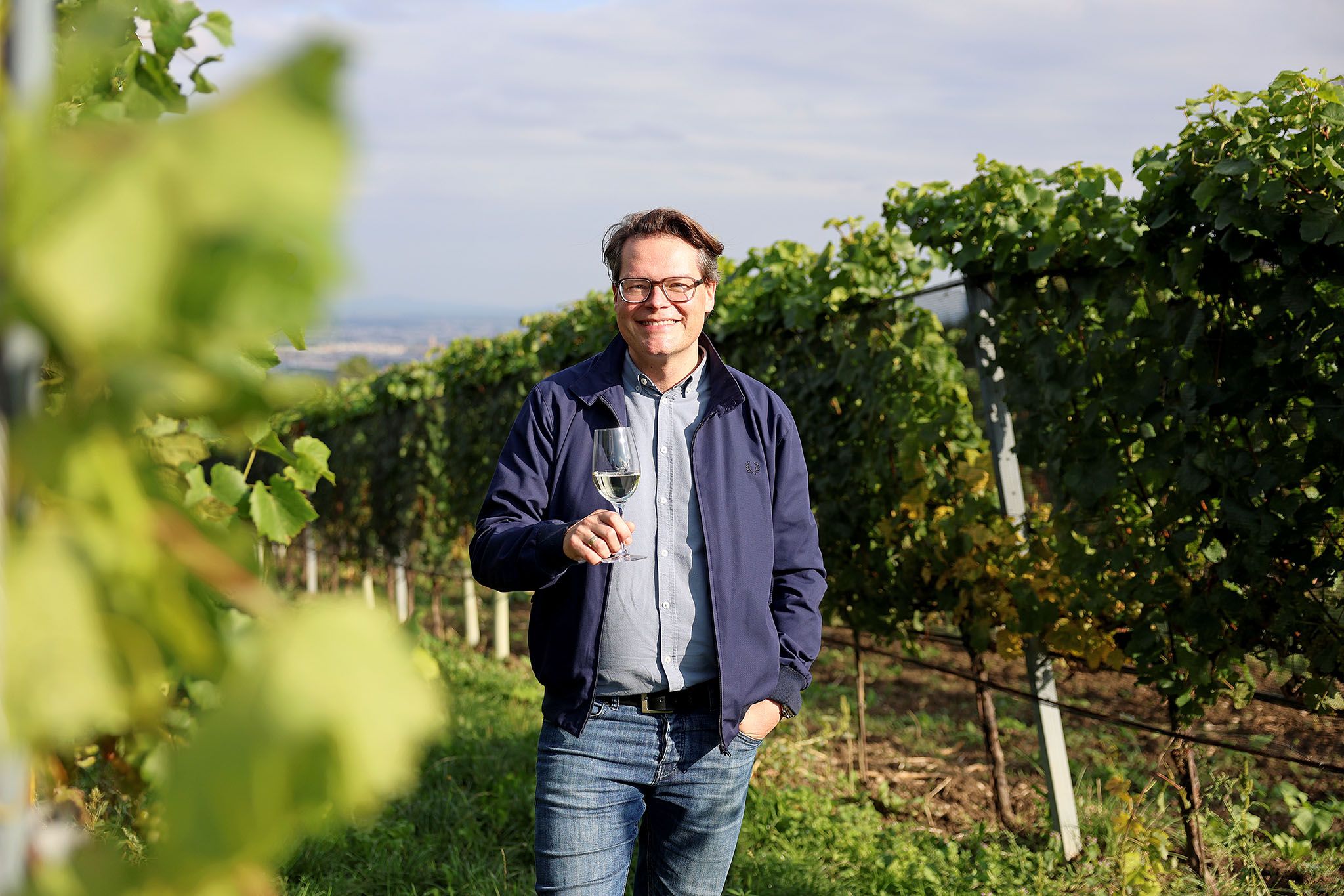 Wiener Weinwandertag mit Umweltstadtrat Jürgen Czernohorszky (SP).