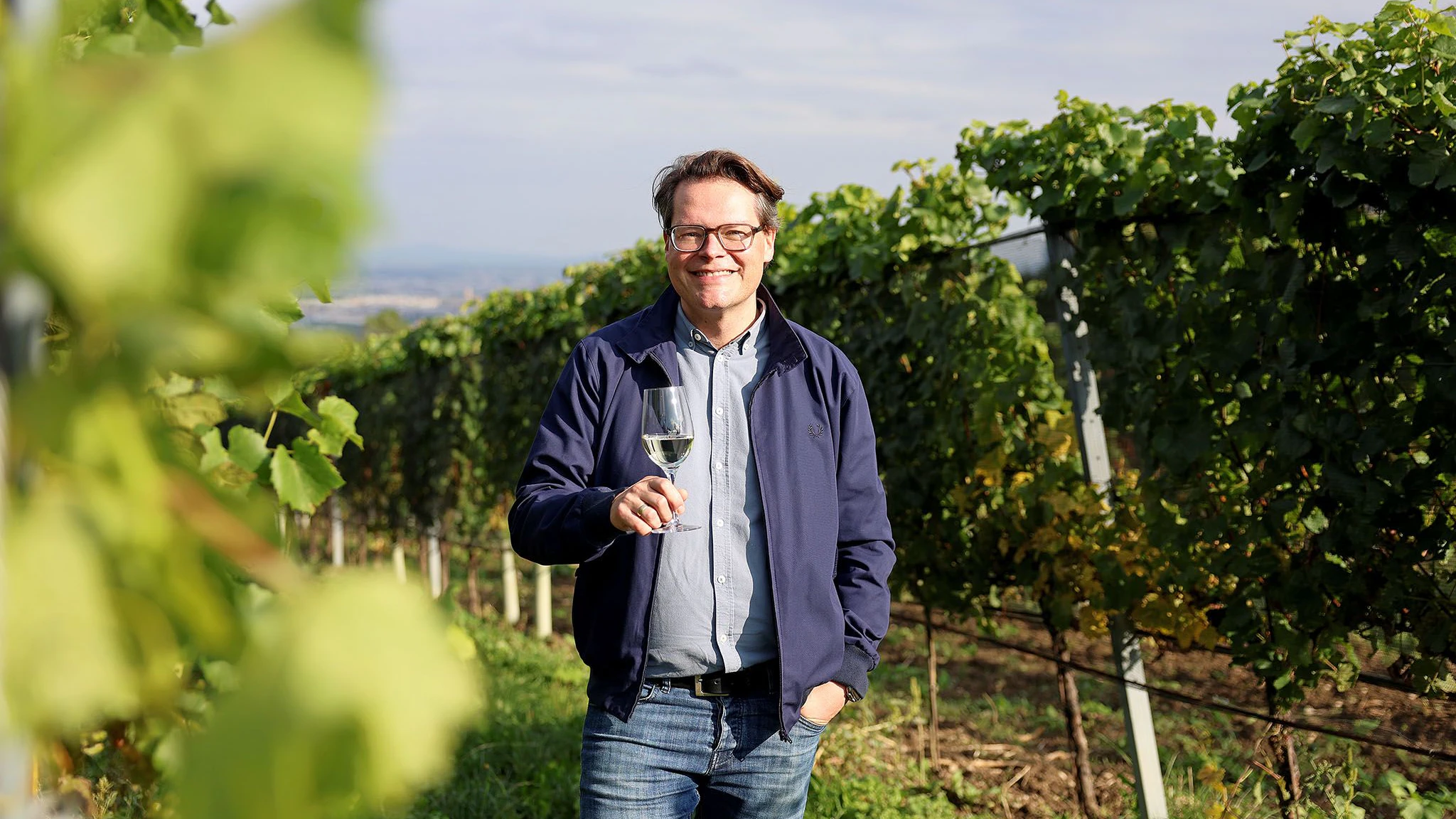Wiener Weinwandertag mit Umweltstadtrat Jürgen Czernohorszky (SP).