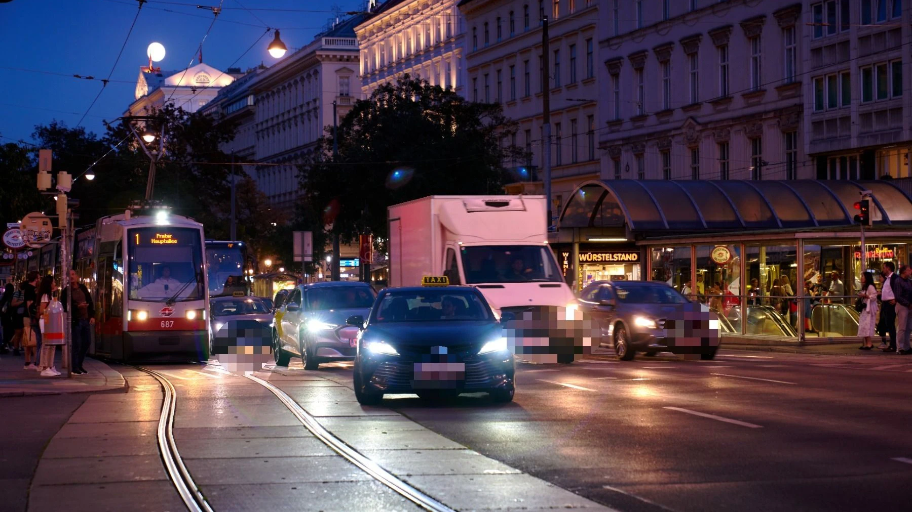 Die Polizei konnte einen Raser am Ring stoppen. 
