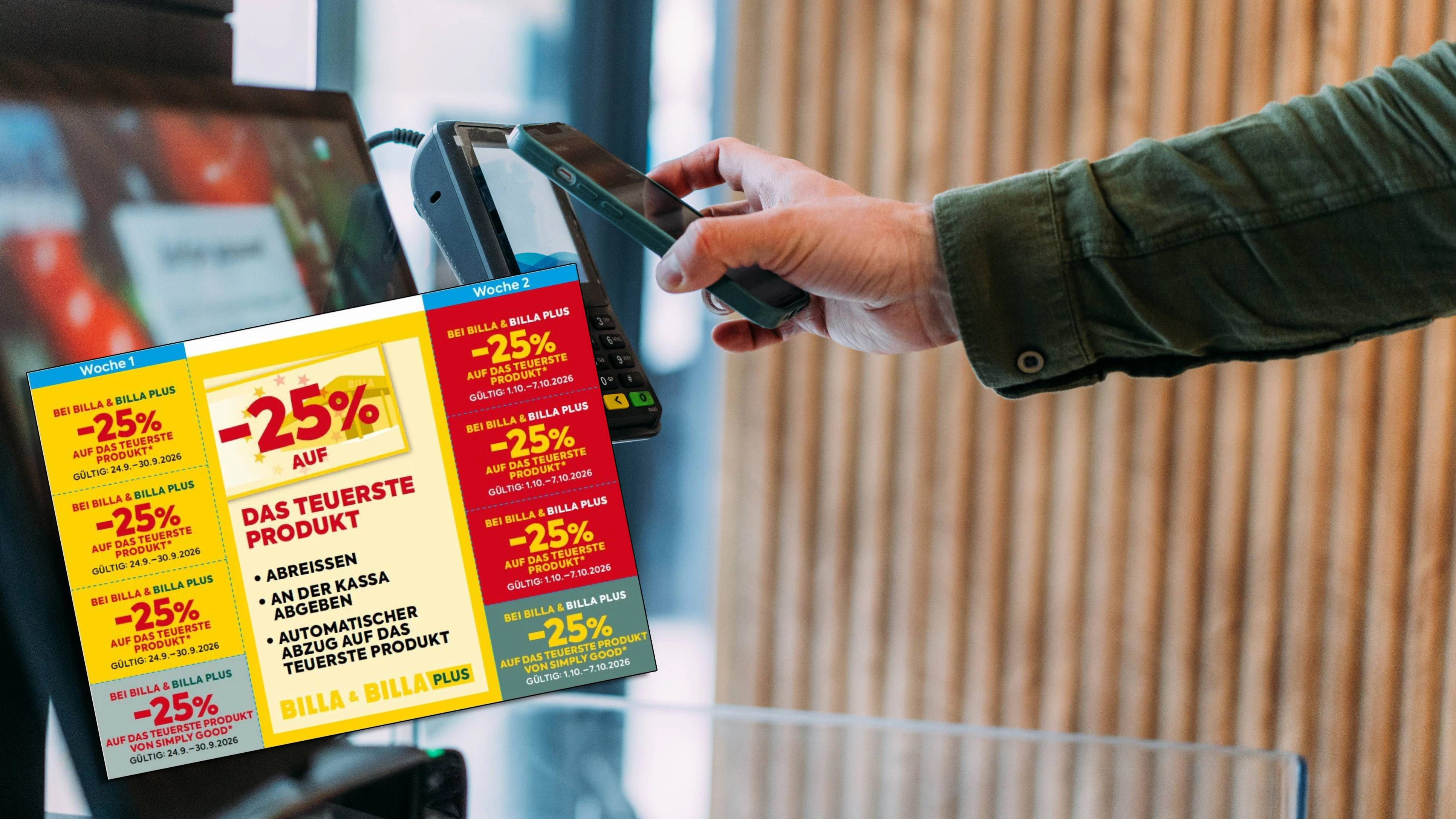 Heute.at - Billa ändert Rabatt – so funktionieren neue Gutscheine